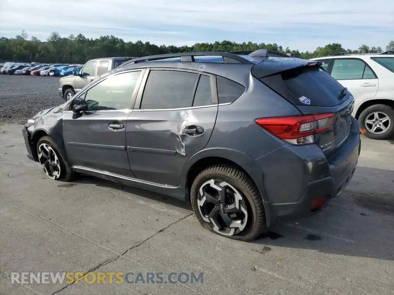 2 Photograph of a damaged car JF2GTHNC9MH246237 SUBARU CROSSTREK 2021