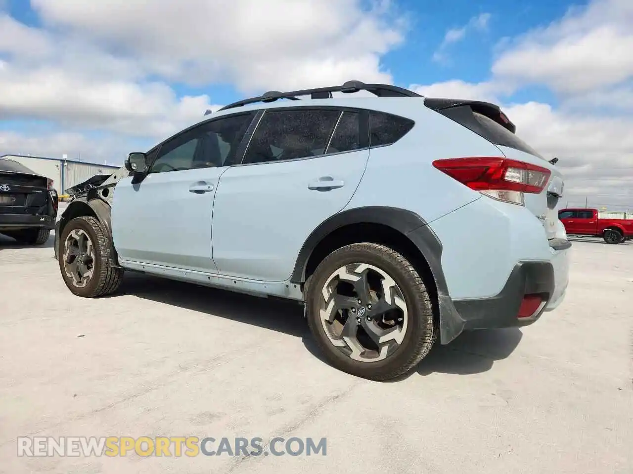 2 Photograph of a damaged car JF2GTHNC9MH650722 SUBARU CROSSTREK 2021