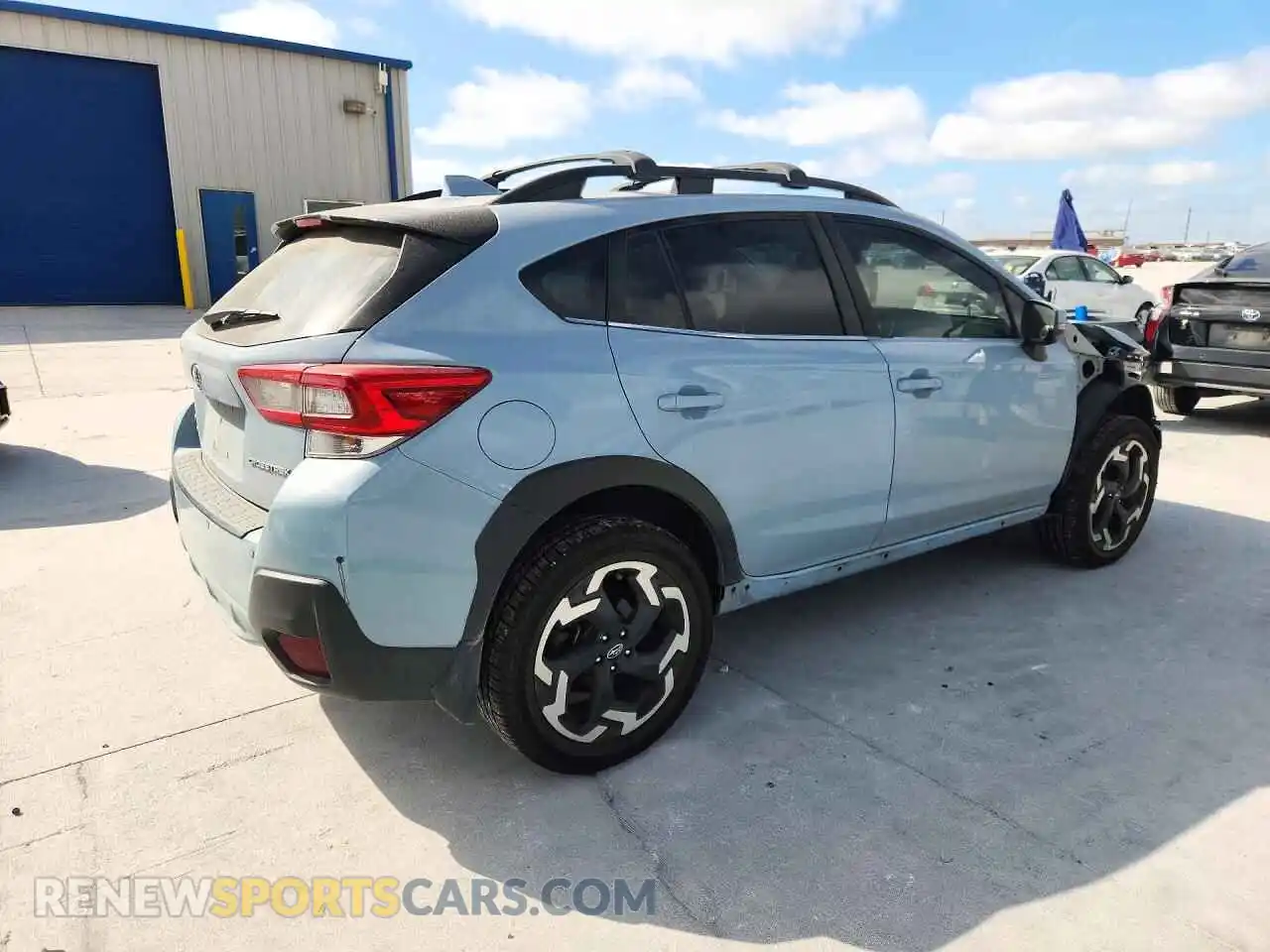3 Photograph of a damaged car JF2GTHNC9MH650722 SUBARU CROSSTREK 2021