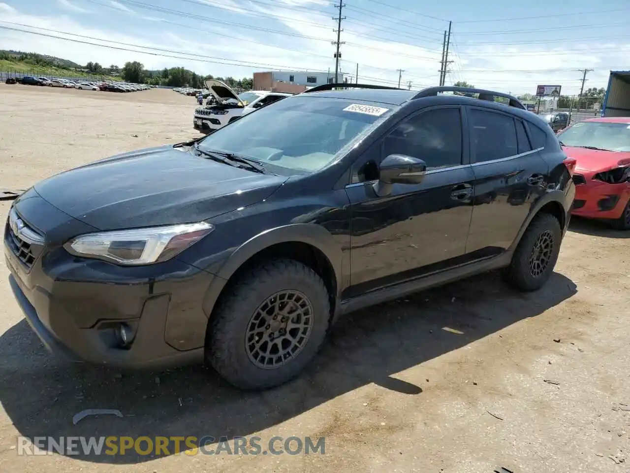 1 Photograph of a damaged car JF2GTHNCXM8227213 SUBARU CROSSTREK 2021