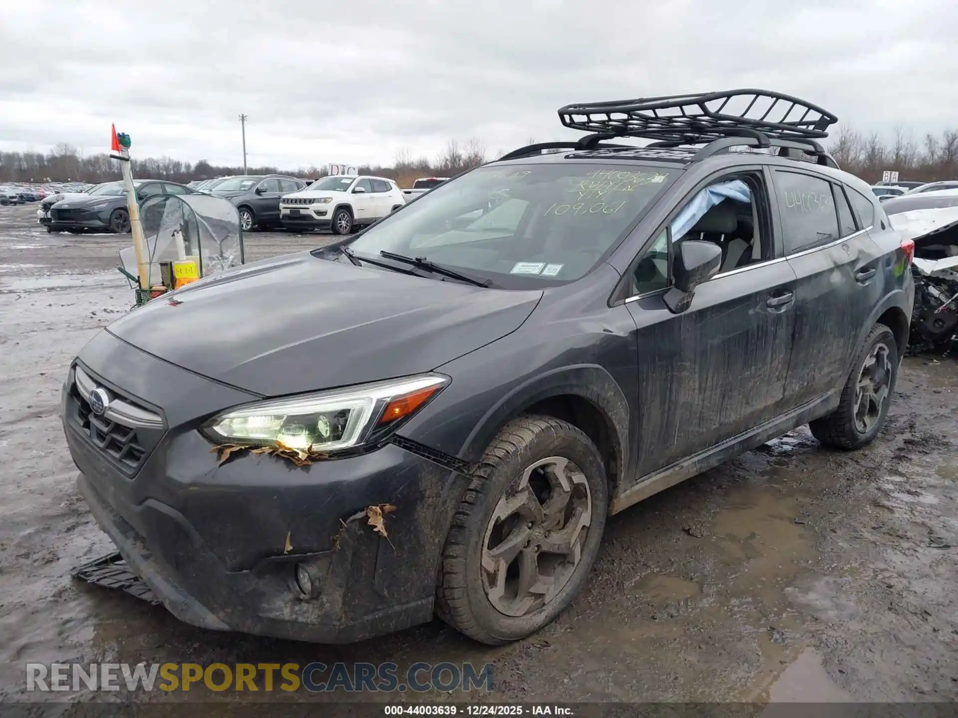 2 Photograph of a damaged car JF2GTHNCXM8230502 SUBARU CROSSTREK 2021