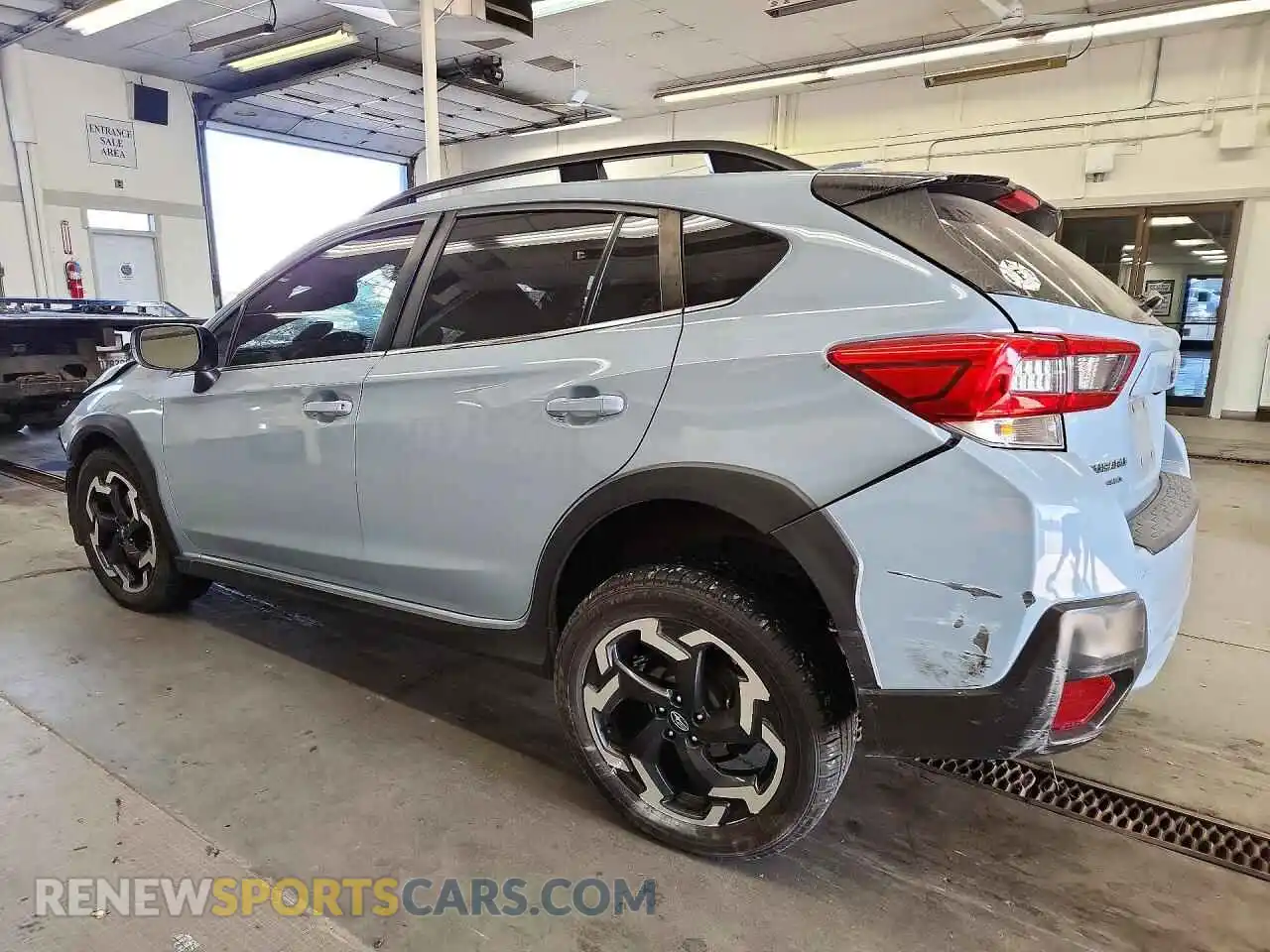 2 fotografías del automóvil dañado JF2GTHNCXM8253357 SUBARU CROSSTREK 2021