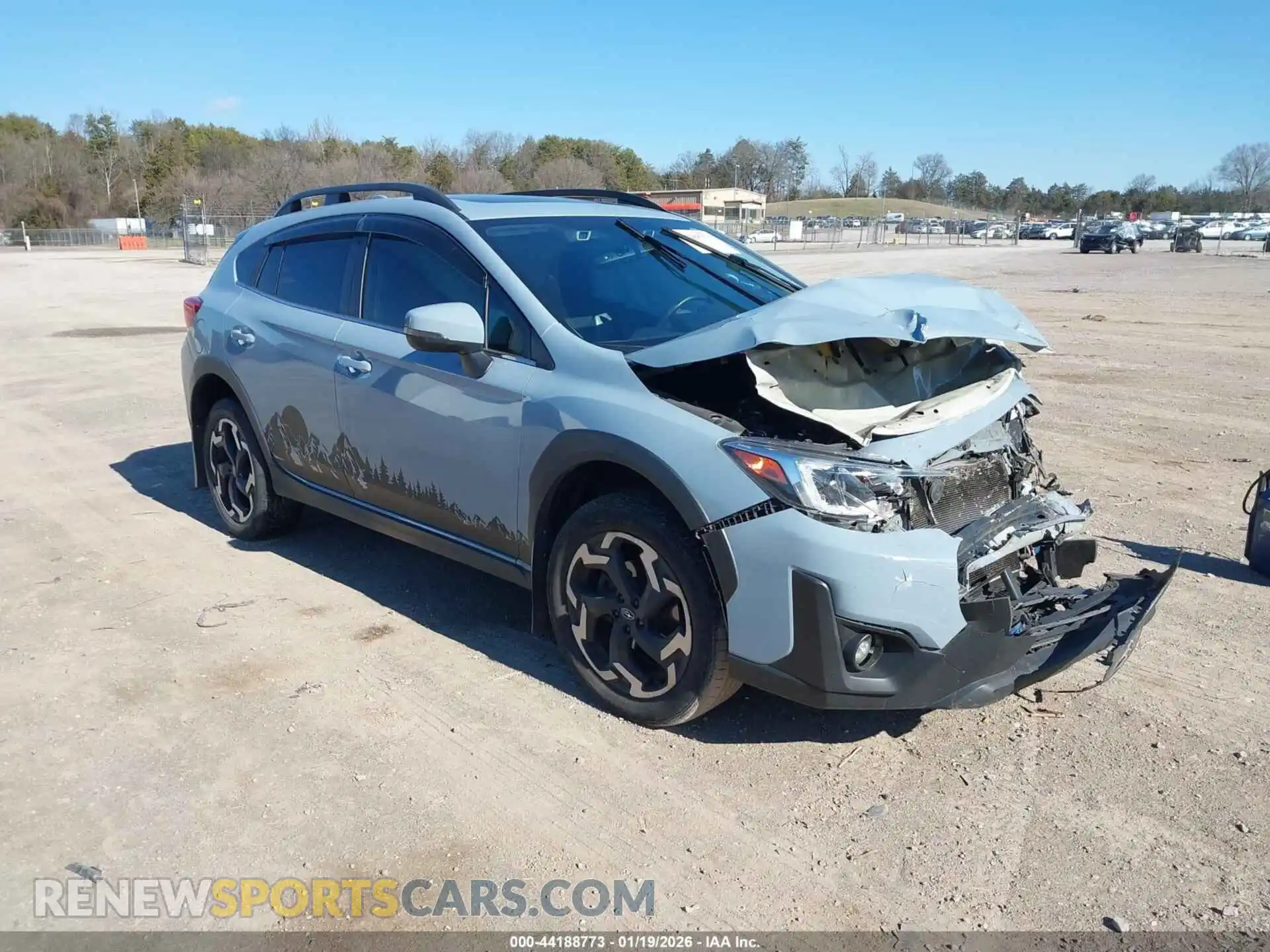 1 Photograph of a damaged car JF2GTHNCXM8261197 SUBARU CROSSTREK 2021