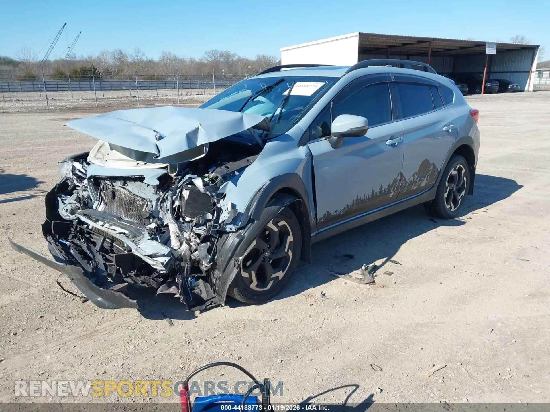2 Photograph of a damaged car JF2GTHNCXM8261197 SUBARU CROSSTREK 2021