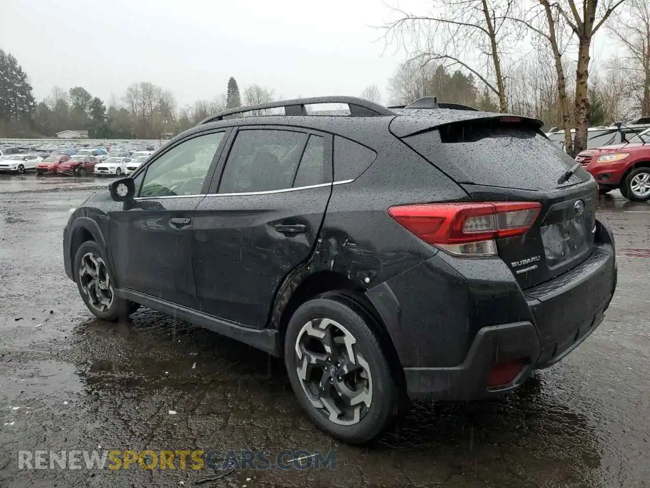 2 Photograph of a damaged car JF2GTHNCXM8650034 SUBARU CROSSTREK 2021