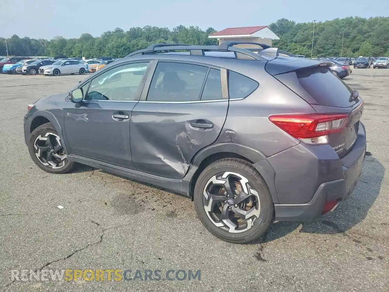 2 Photograph of a damaged car JF2GTHNCXMH291218 SUBARU CROSSTREK 2021