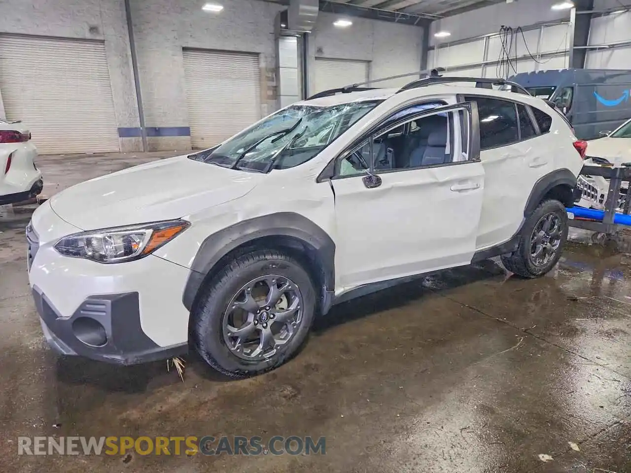 1 Photograph of a damaged car JF2GTHRC0MH228980 SUBARU CROSSTREK 2021