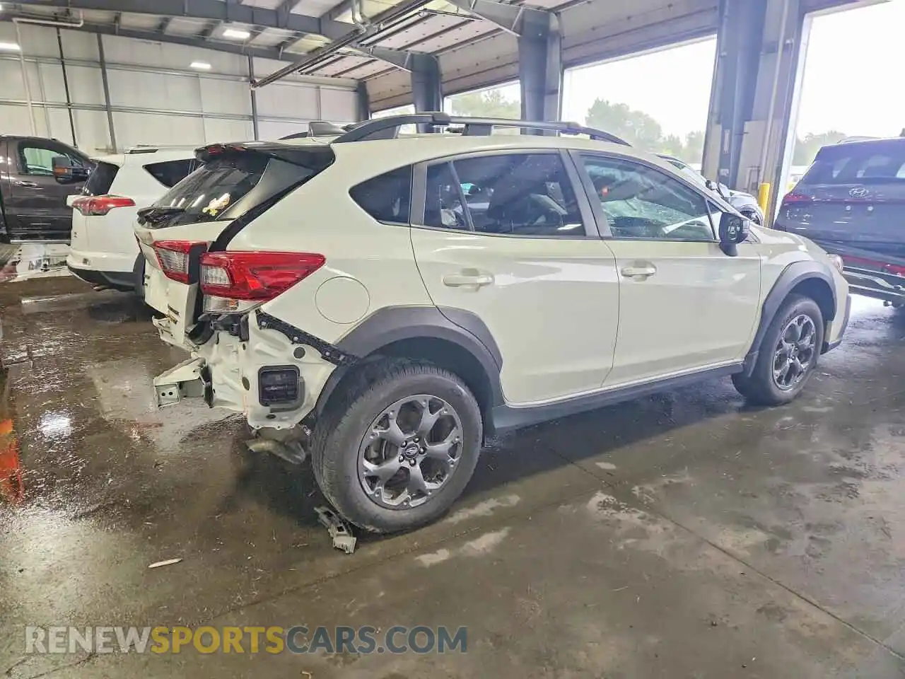 3 Photograph of a damaged car JF2GTHRC0MH228980 SUBARU CROSSTREK 2021