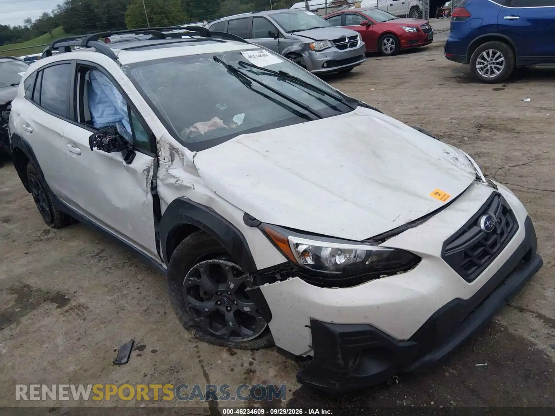 1 fotografías del automóvil dañado JF2GTHRC0MH656211 SUBARU CROSSTREK 2021