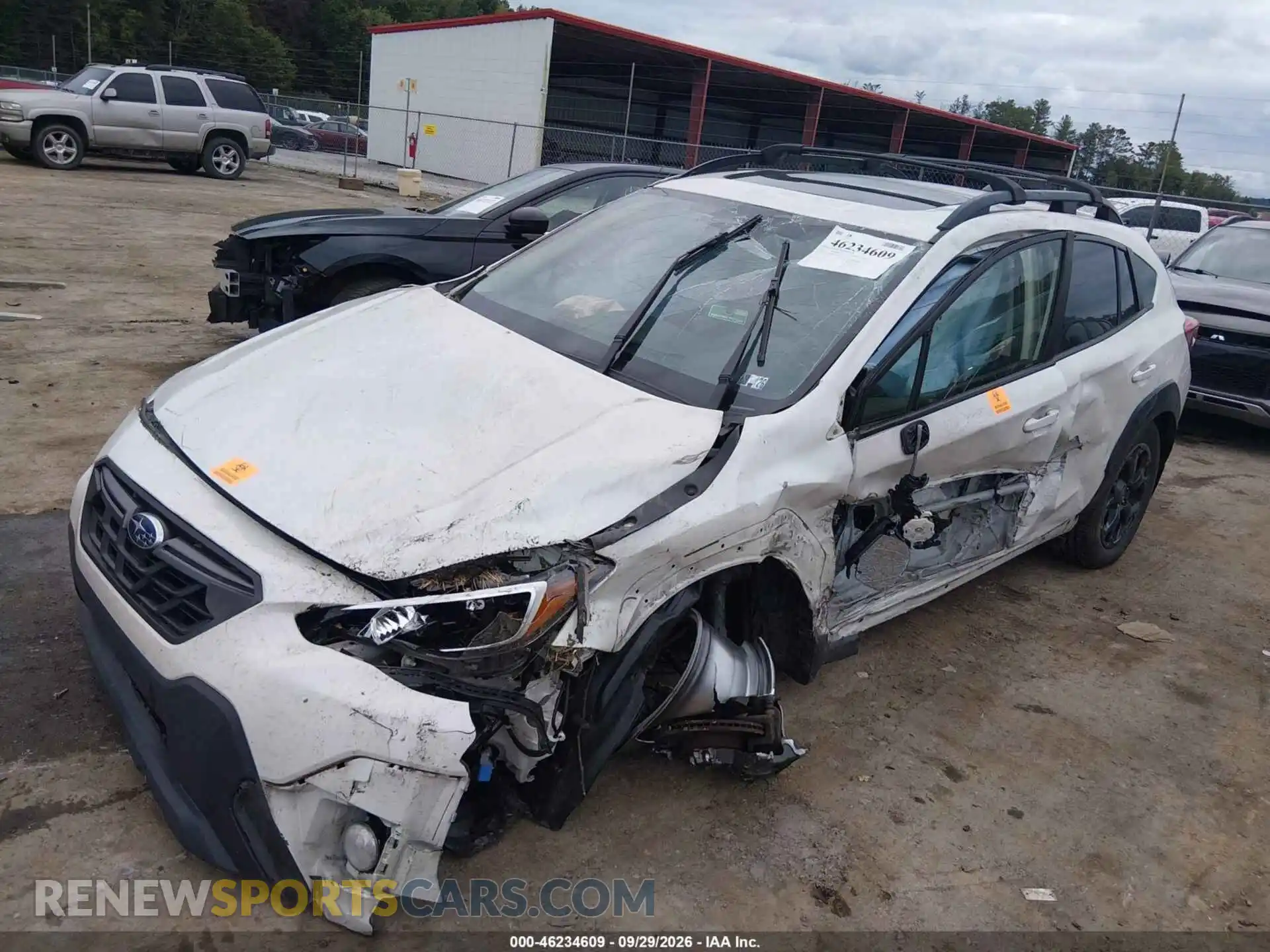 2 fotografías del automóvil dañado JF2GTHRC0MH656211 SUBARU CROSSTREK 2021