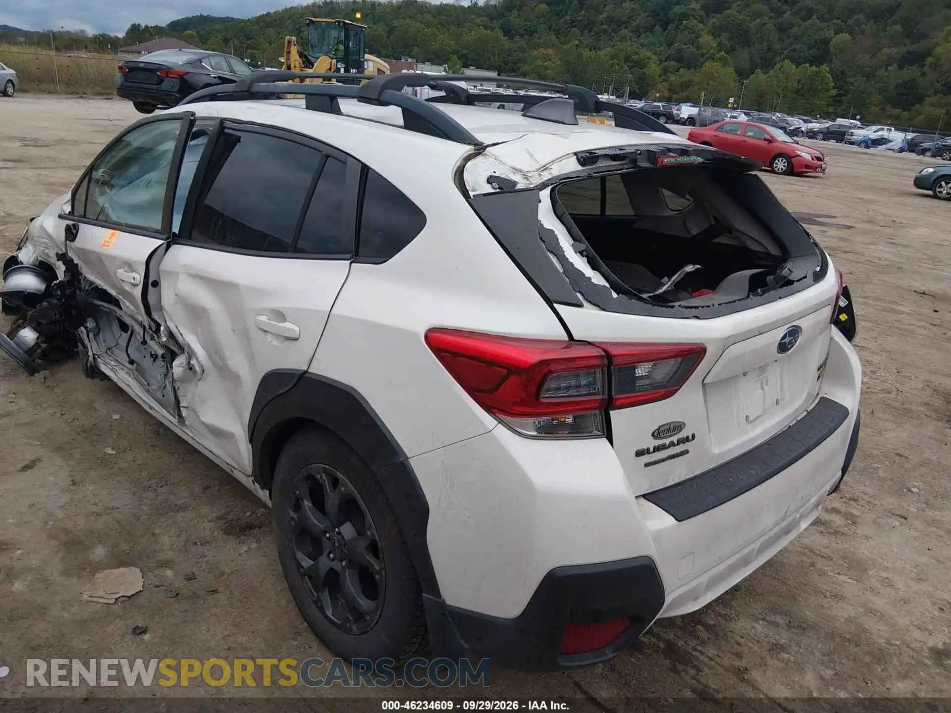 3 fotografías del automóvil dañado JF2GTHRC0MH656211 SUBARU CROSSTREK 2021