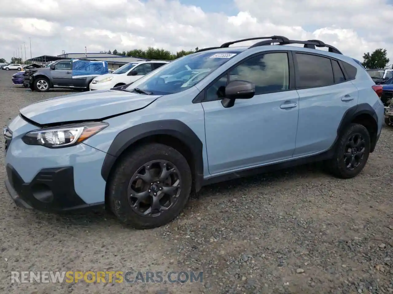 1 Photograph of a damaged car JF2GTHRC1MH362395 SUBARU CROSSTREK 2021