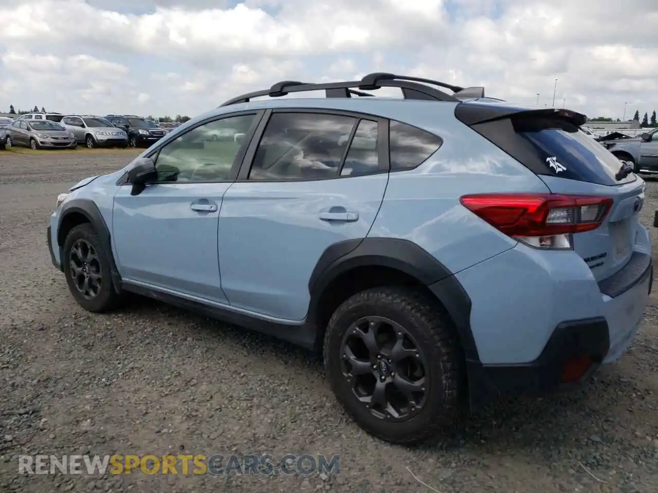 2 Photograph of a damaged car JF2GTHRC1MH362395 SUBARU CROSSTREK 2021