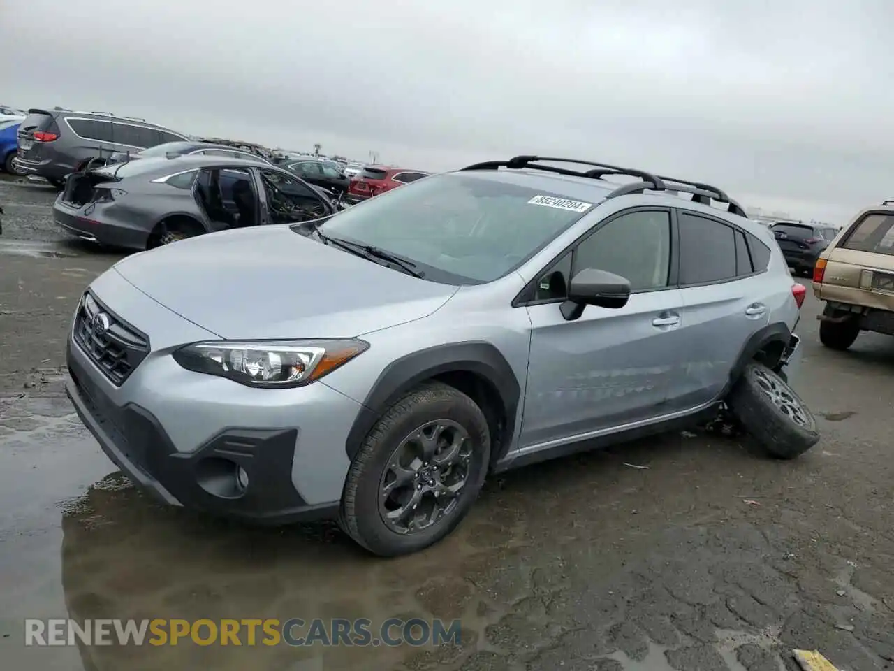 1 Photograph of a damaged car JF2GTHRC2MH209721 SUBARU CROSSTREK 2021