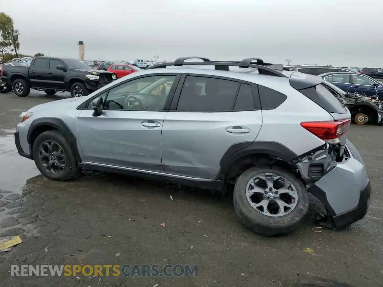 2 Photograph of a damaged car JF2GTHRC2MH209721 SUBARU CROSSTREK 2021