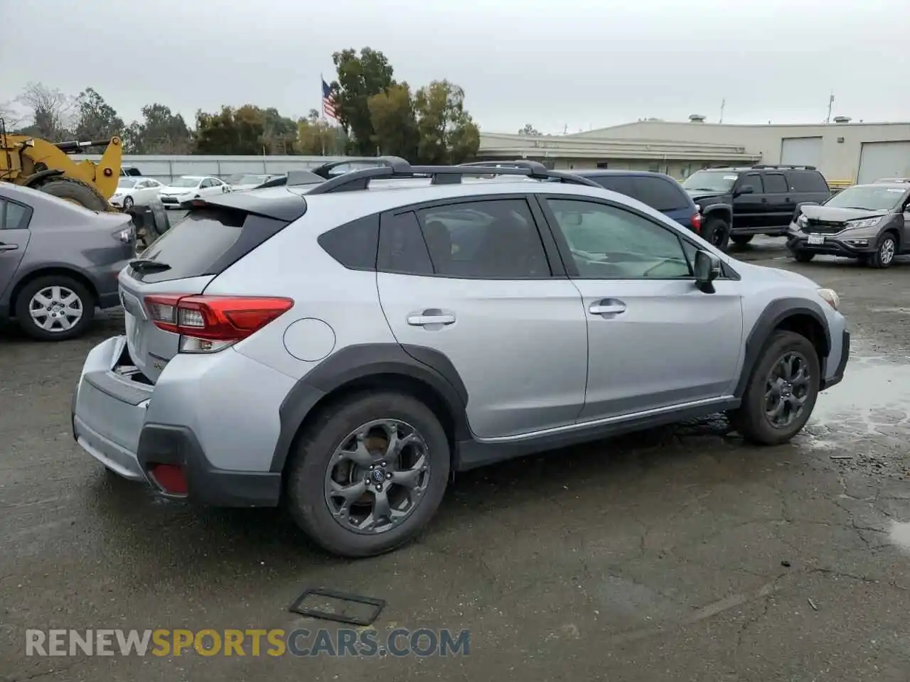 3 Photograph of a damaged car JF2GTHRC2MH209721 SUBARU CROSSTREK 2021