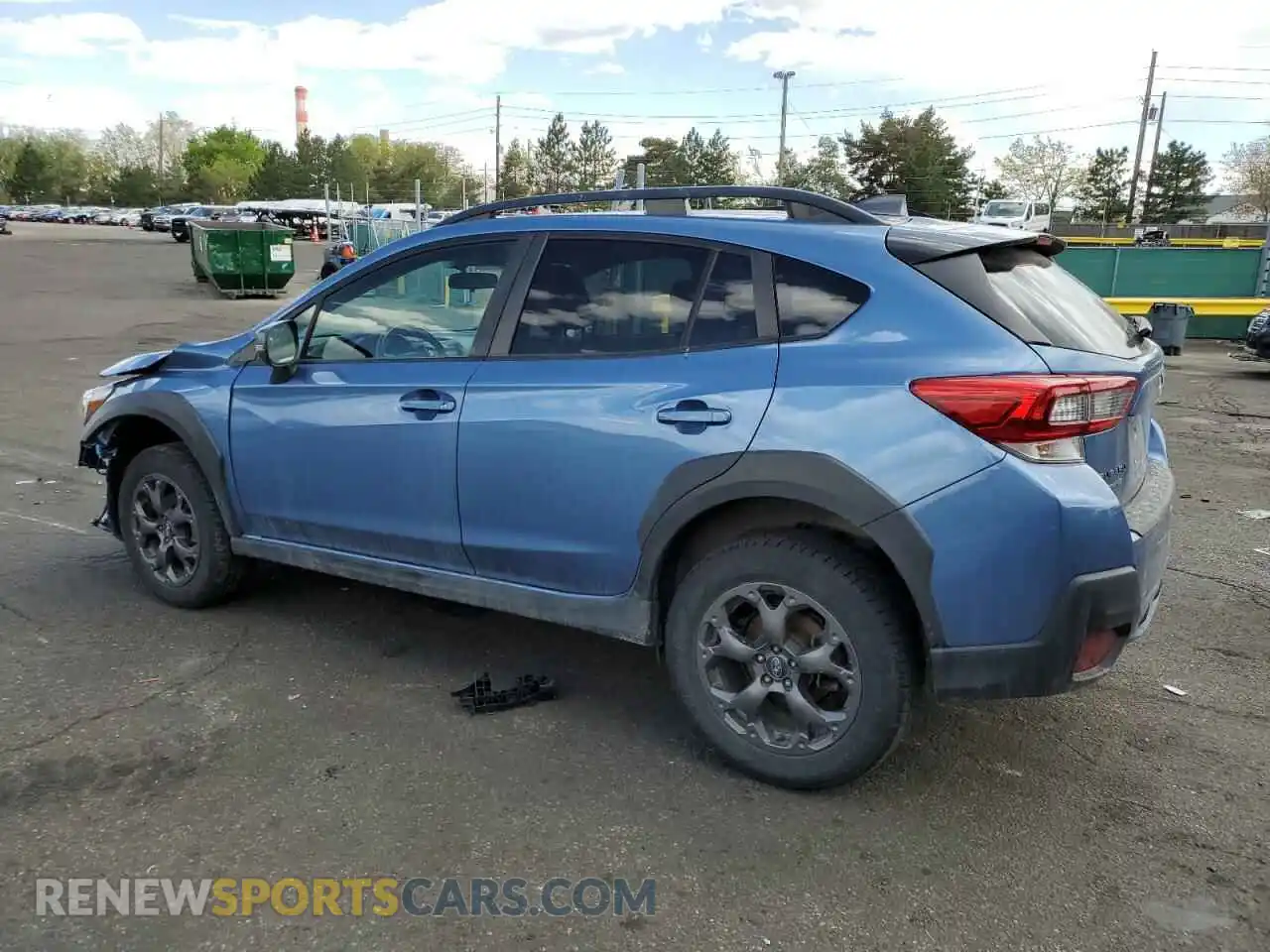 2 Photograph of a damaged car JF2GTHRC2MH377228 SUBARU CROSSTREK 2021