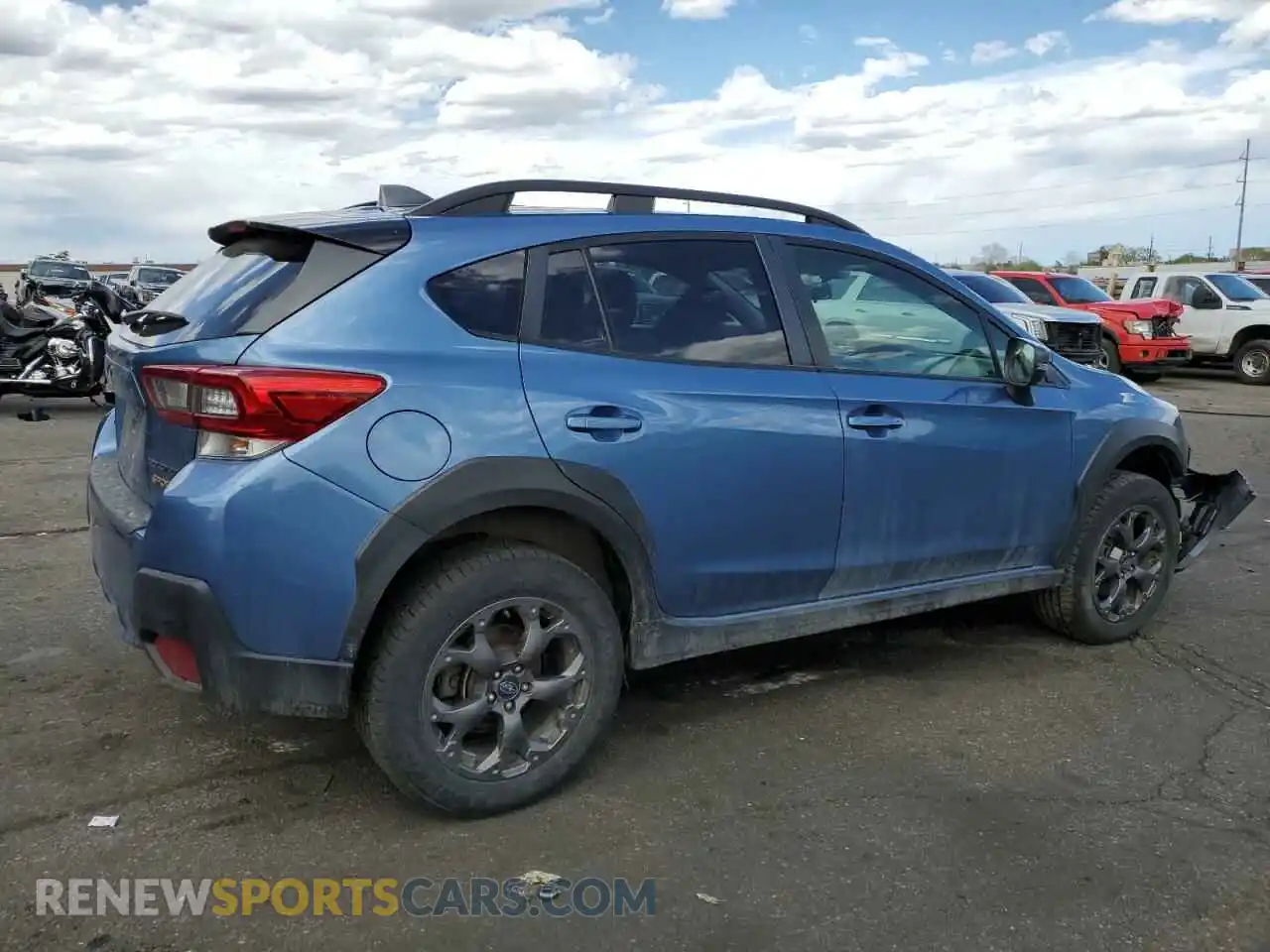 3 Photograph of a damaged car JF2GTHRC2MH377228 SUBARU CROSSTREK 2021