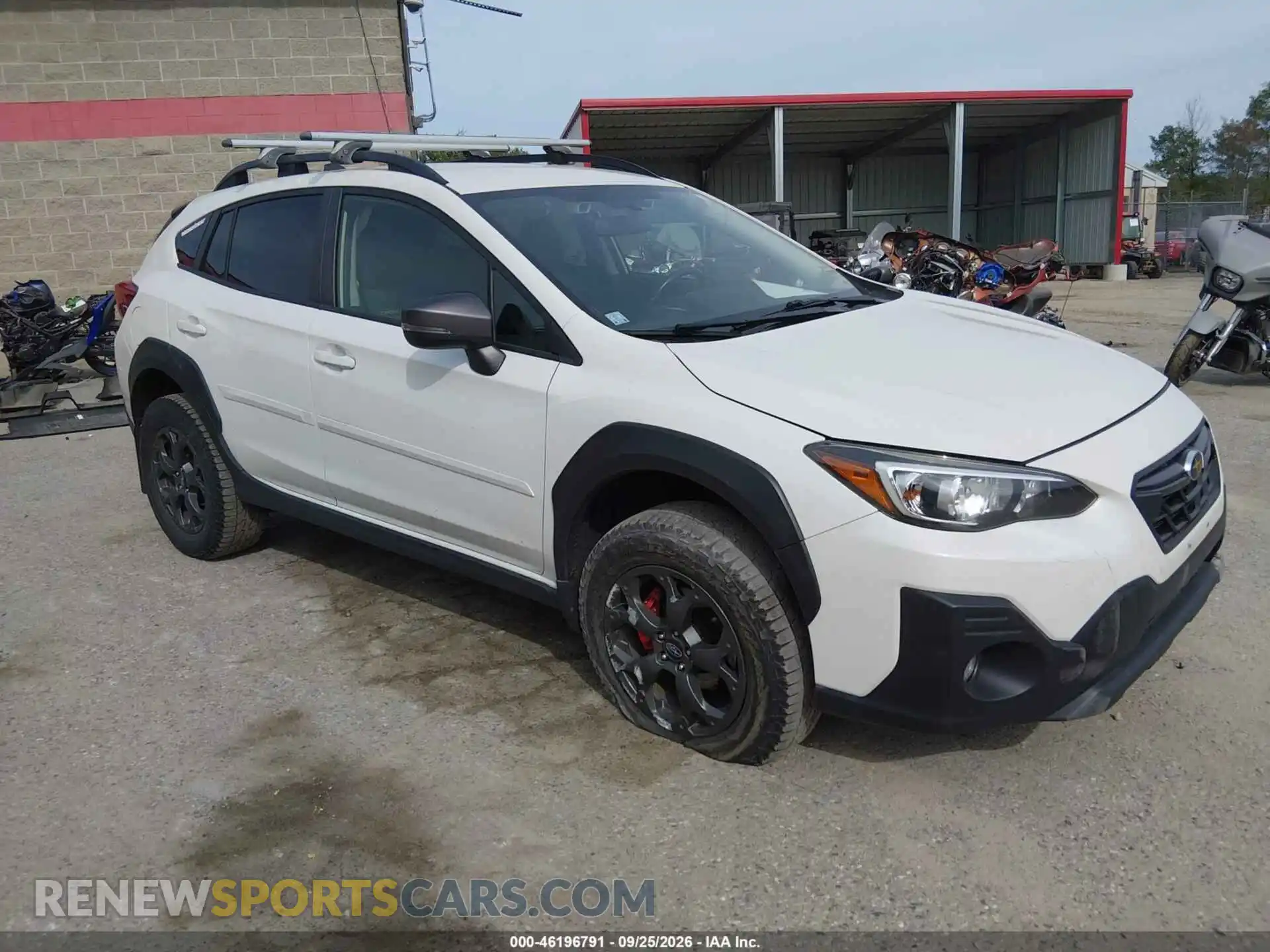 1 Photograph of a damaged car JF2GTHRC3MH236684 SUBARU CROSSTREK 2021