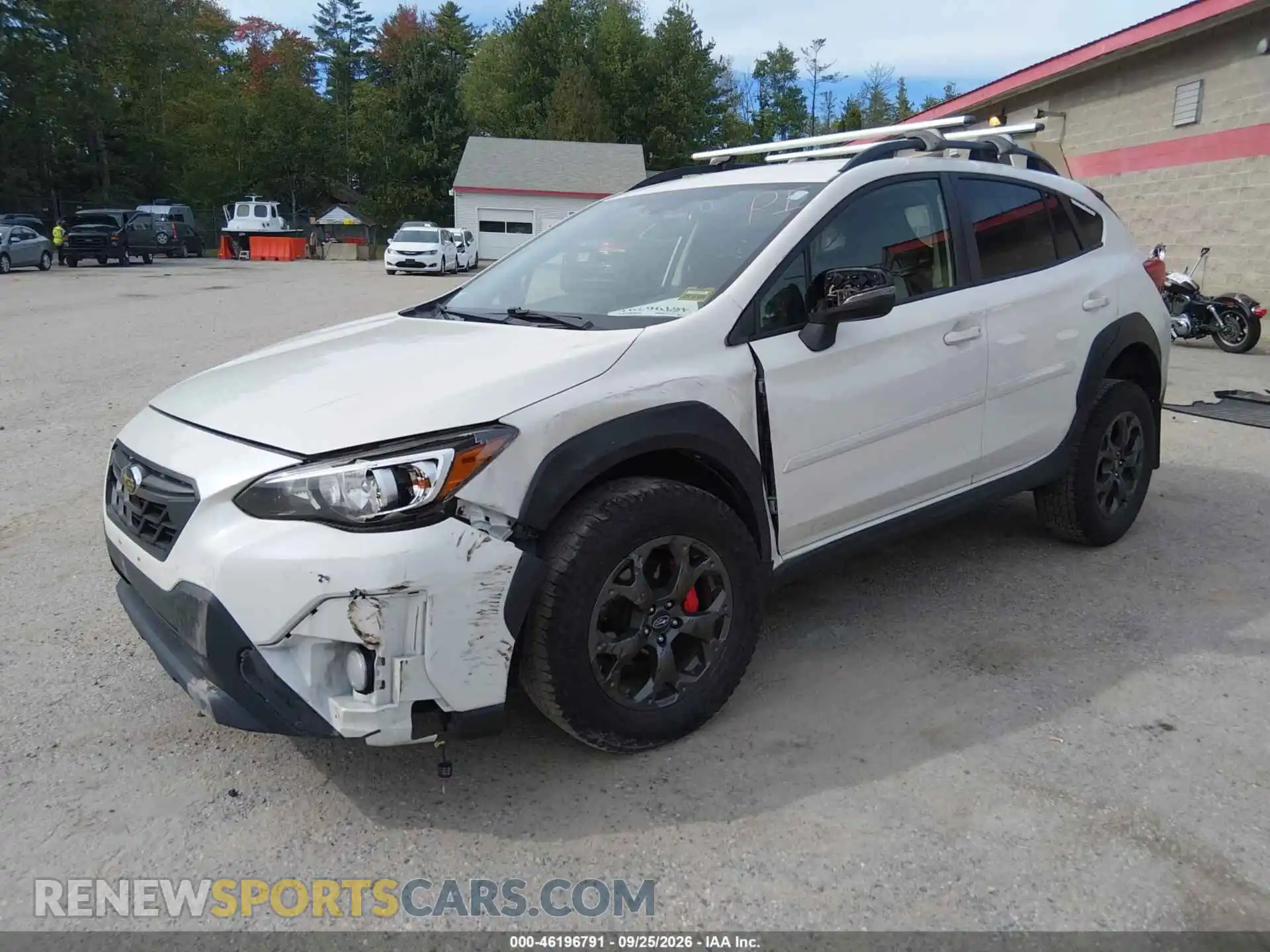 2 Photograph of a damaged car JF2GTHRC3MH236684 SUBARU CROSSTREK 2021