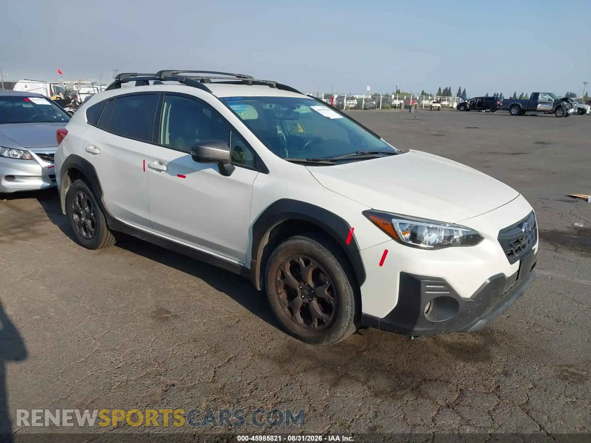 1 Photograph of a damaged car JF2GTHRC3MH351656 SUBARU CROSSTREK 2021