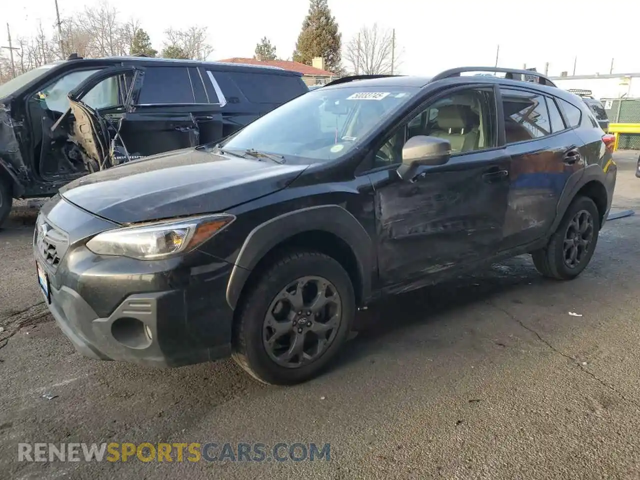 1 Photograph of a damaged car JF2GTHRC3MH379828 SUBARU CROSSTREK 2021