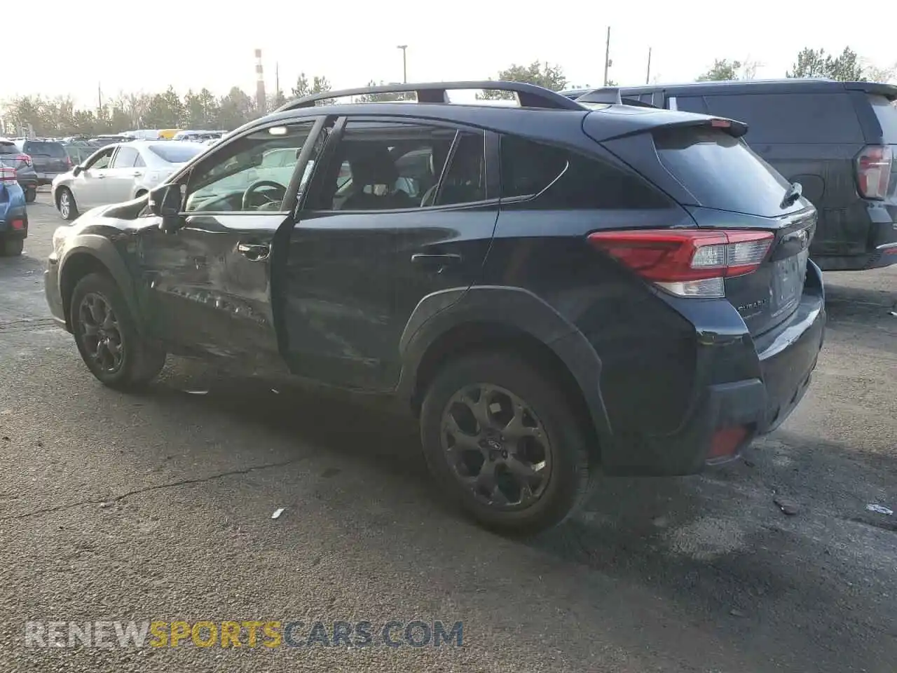 2 Photograph of a damaged car JF2GTHRC3MH379828 SUBARU CROSSTREK 2021