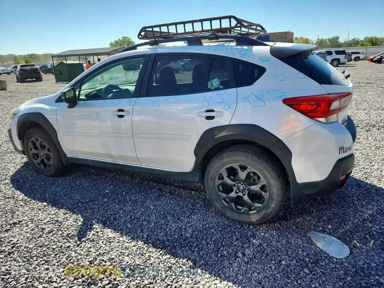 2 Photograph of a damaged car JF2GTHRC4MH201023 SUBARU CROSSTREK 2021