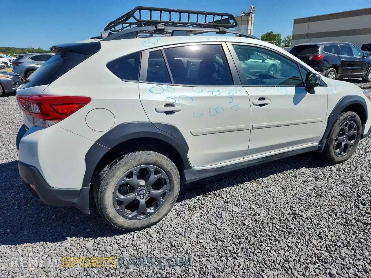 3 Photograph of a damaged car JF2GTHRC4MH201023 SUBARU CROSSTREK 2021