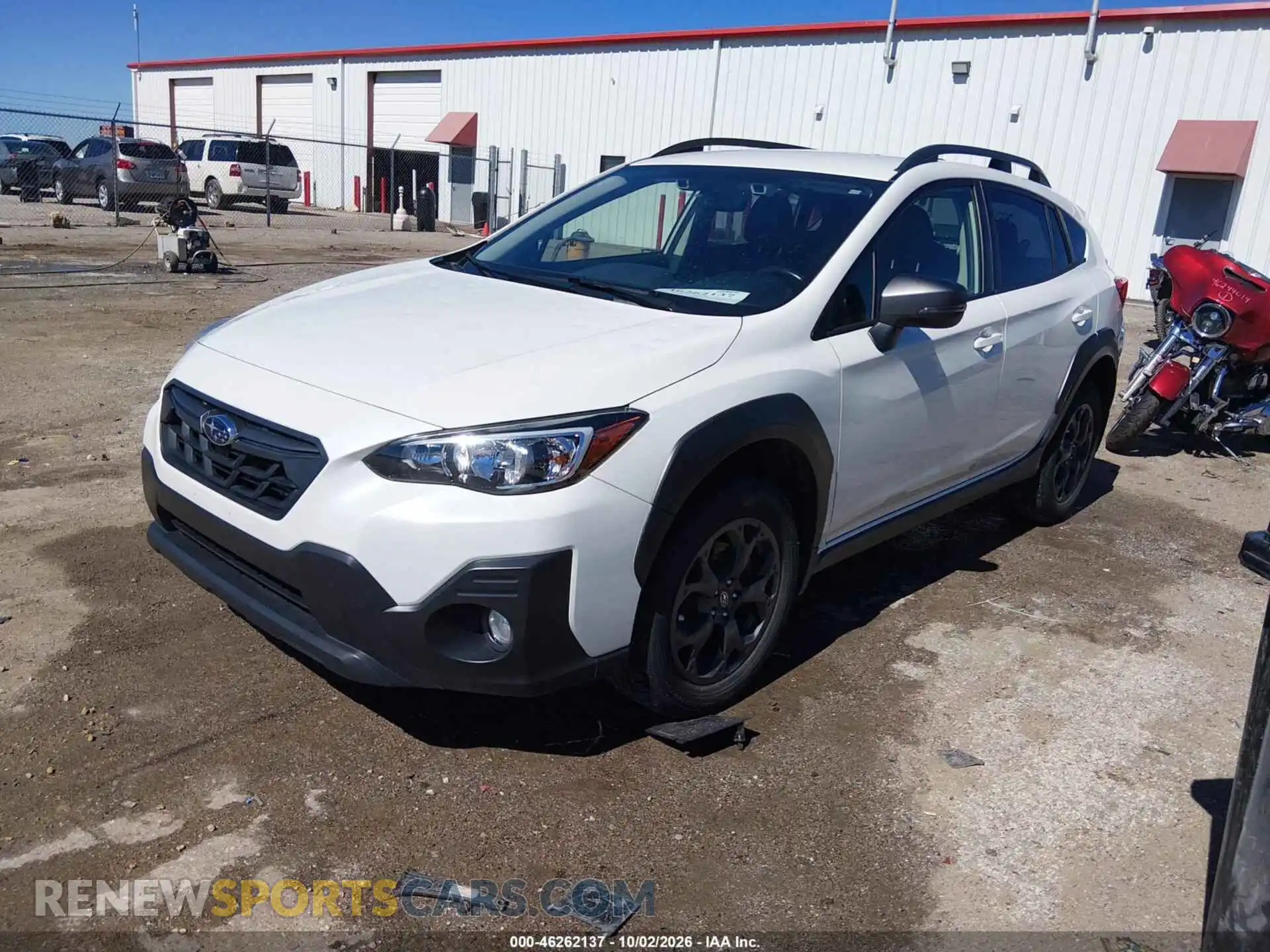 2 Photograph of a damaged car JF2GTHRC4MH218579 SUBARU CROSSTREK 2021