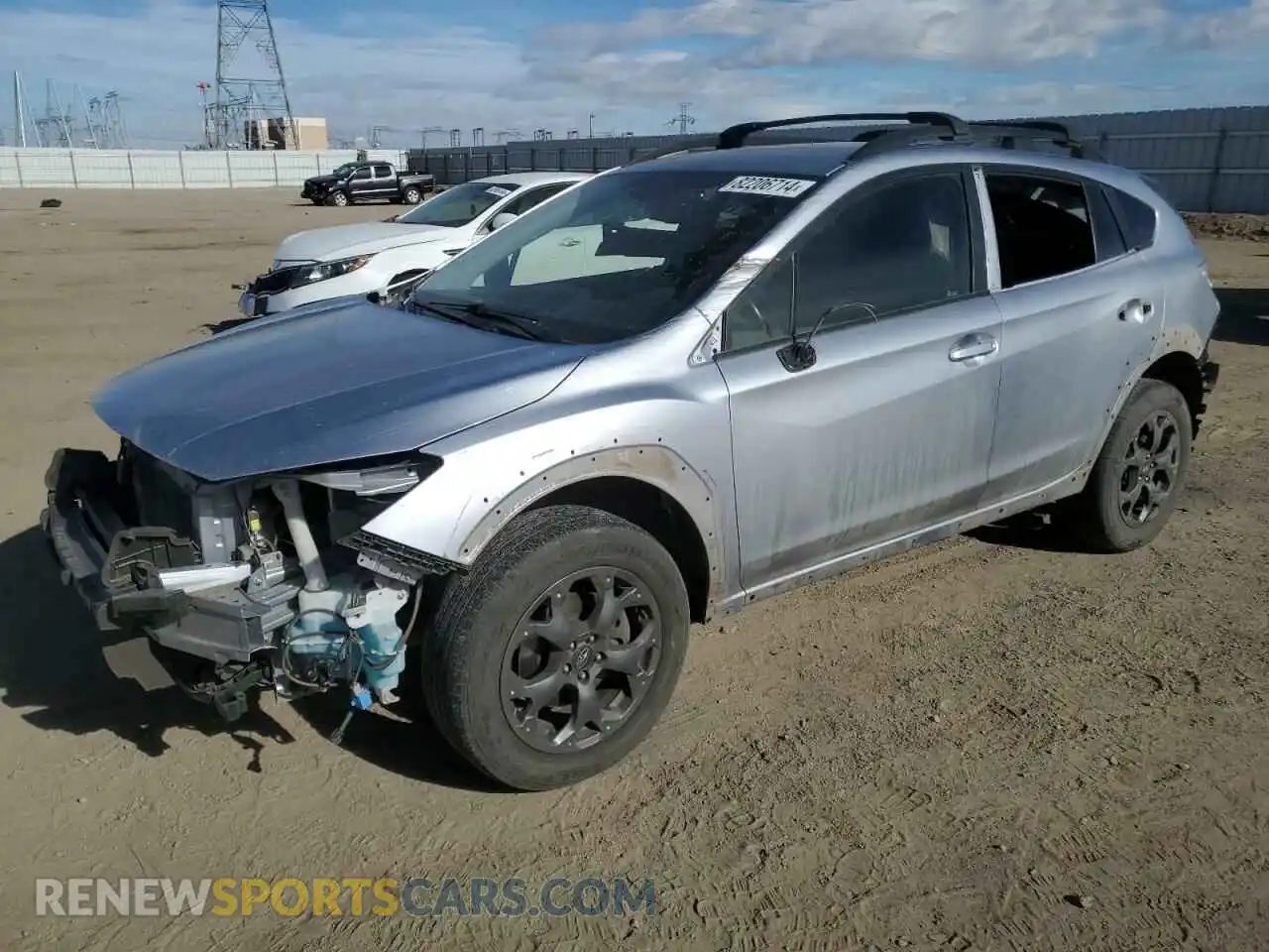 1 Photograph of a damaged car JF2GTHRC4MH226889 SUBARU CROSSTREK 2021