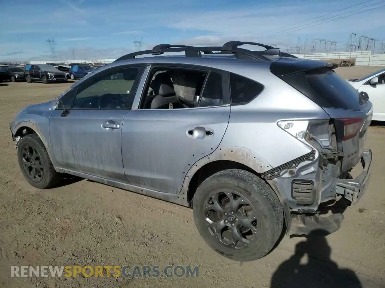 2 Photograph of a damaged car JF2GTHRC4MH226889 SUBARU CROSSTREK 2021