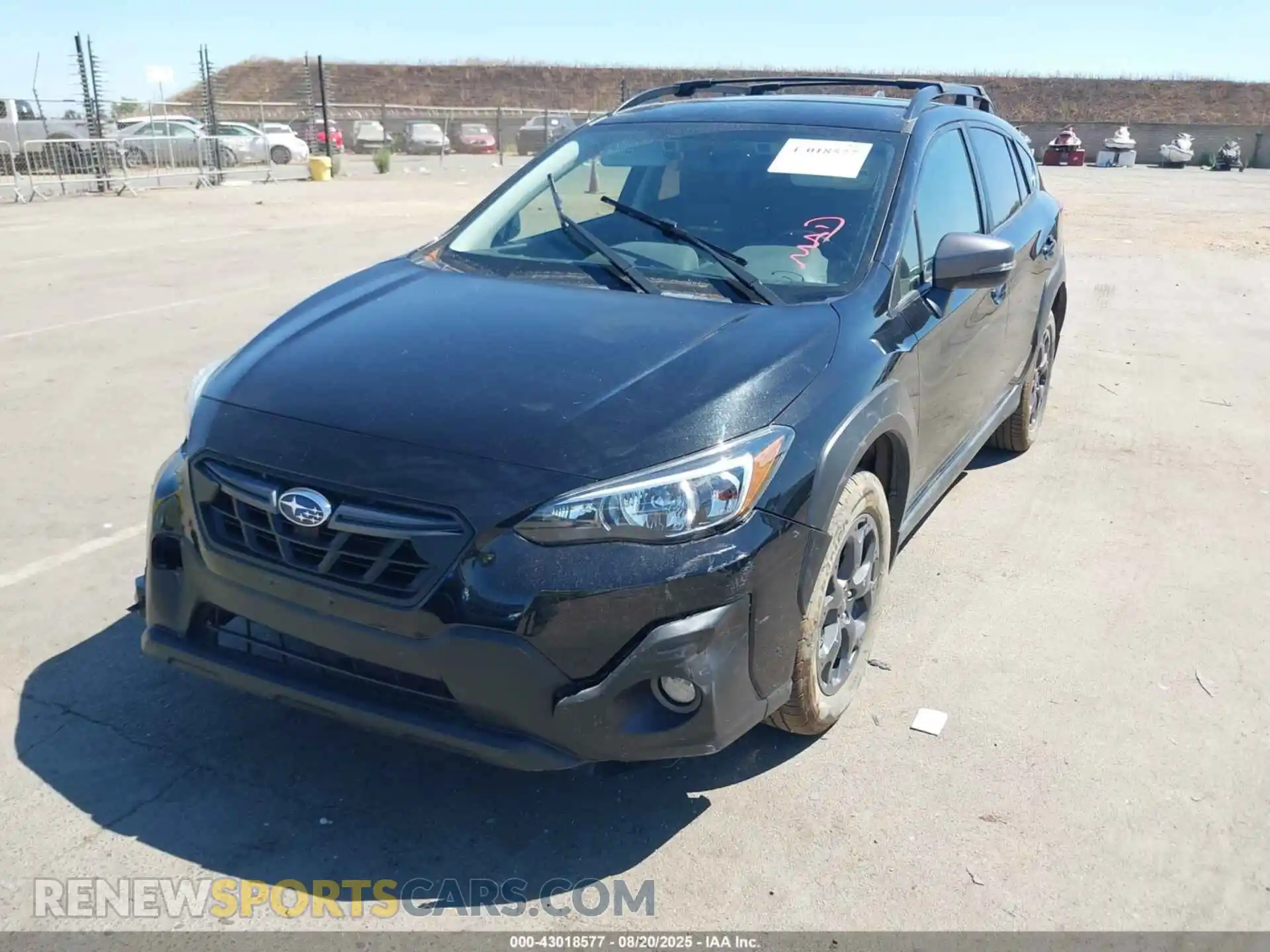 2 Photograph of a damaged car JF2GTHRC4MH236936 SUBARU CROSSTREK 2021
