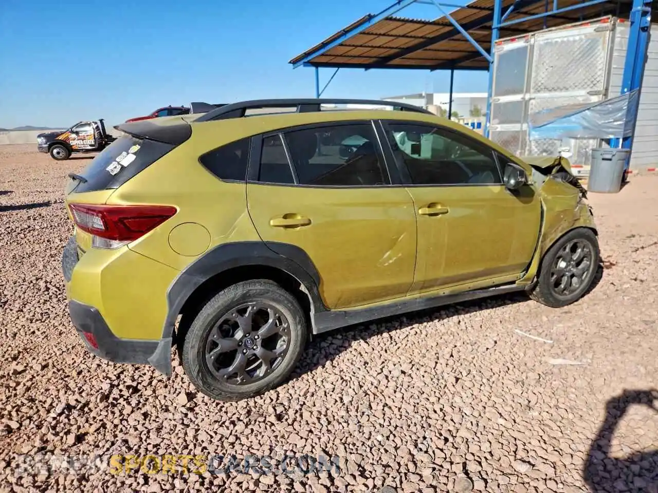 3 Photograph of a damaged car JF2GTHRC4MH289152 SUBARU CROSSTREK 2021