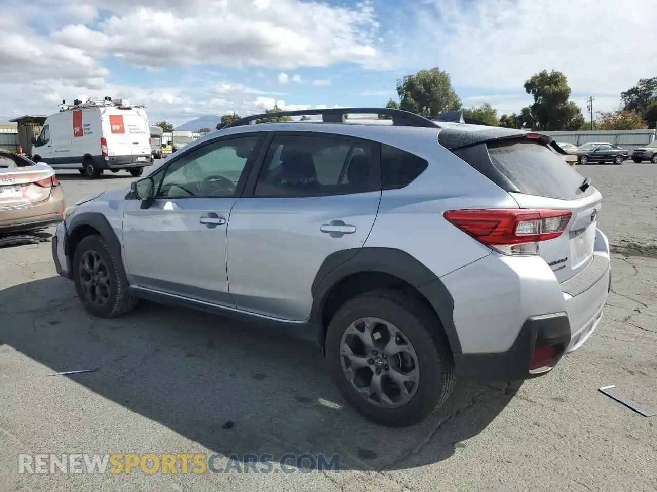 2 Photograph of a damaged car JF2GTHRC4MH299874 SUBARU CROSSTREK 2021