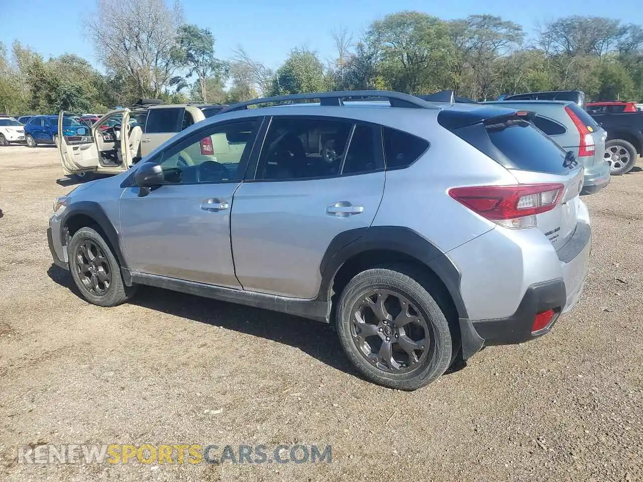2 Photograph of a damaged car JF2GTHRC4MH343842 SUBARU CROSSTREK 2021