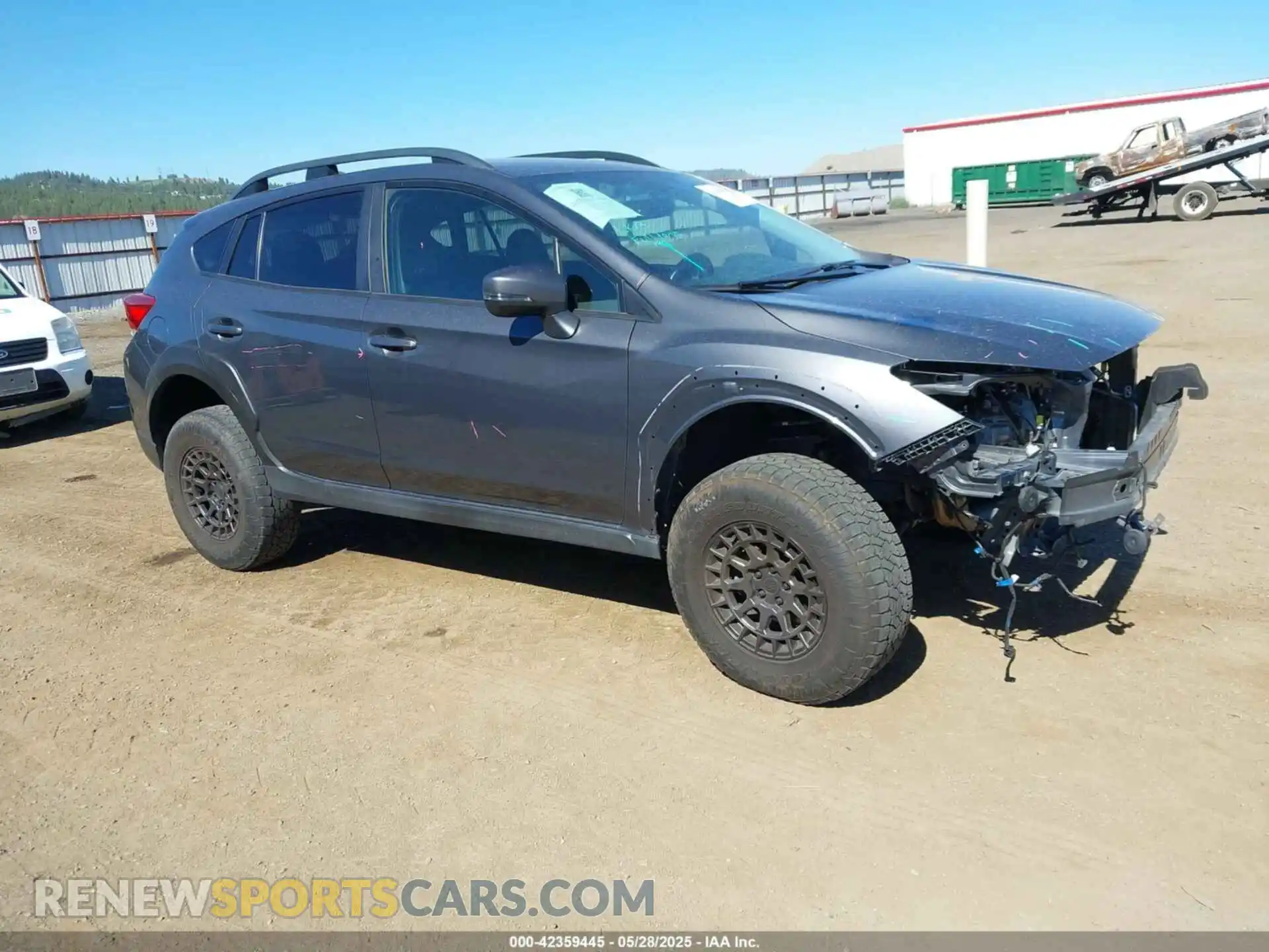1 Photograph of a damaged car JF2GTHRC5MH209129 SUBARU CROSSTREK 2021