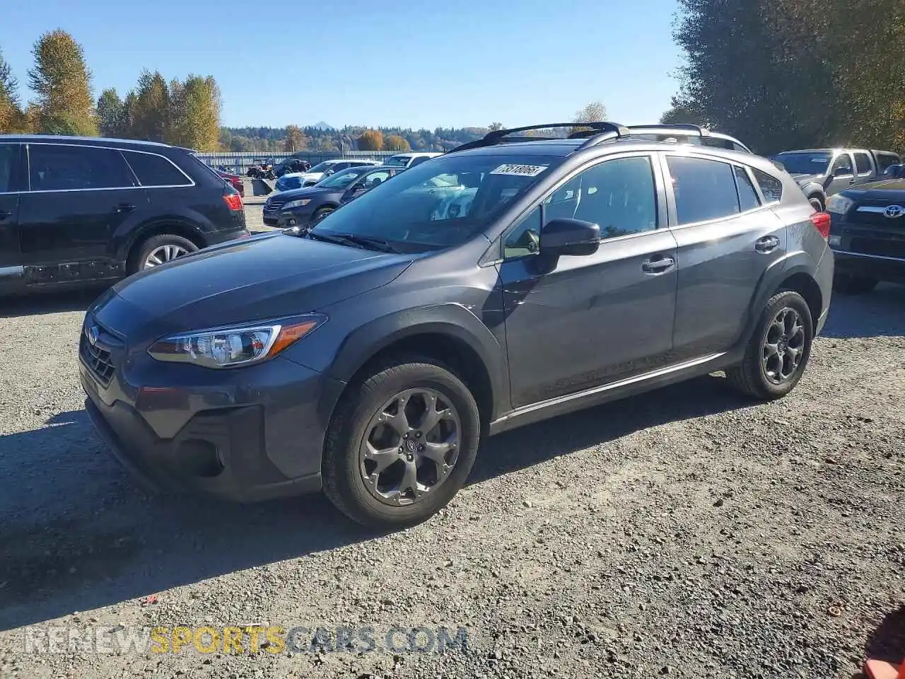 1 Photograph of a damaged car JF2GTHRC5MH308971 SUBARU CROSSTREK 2021