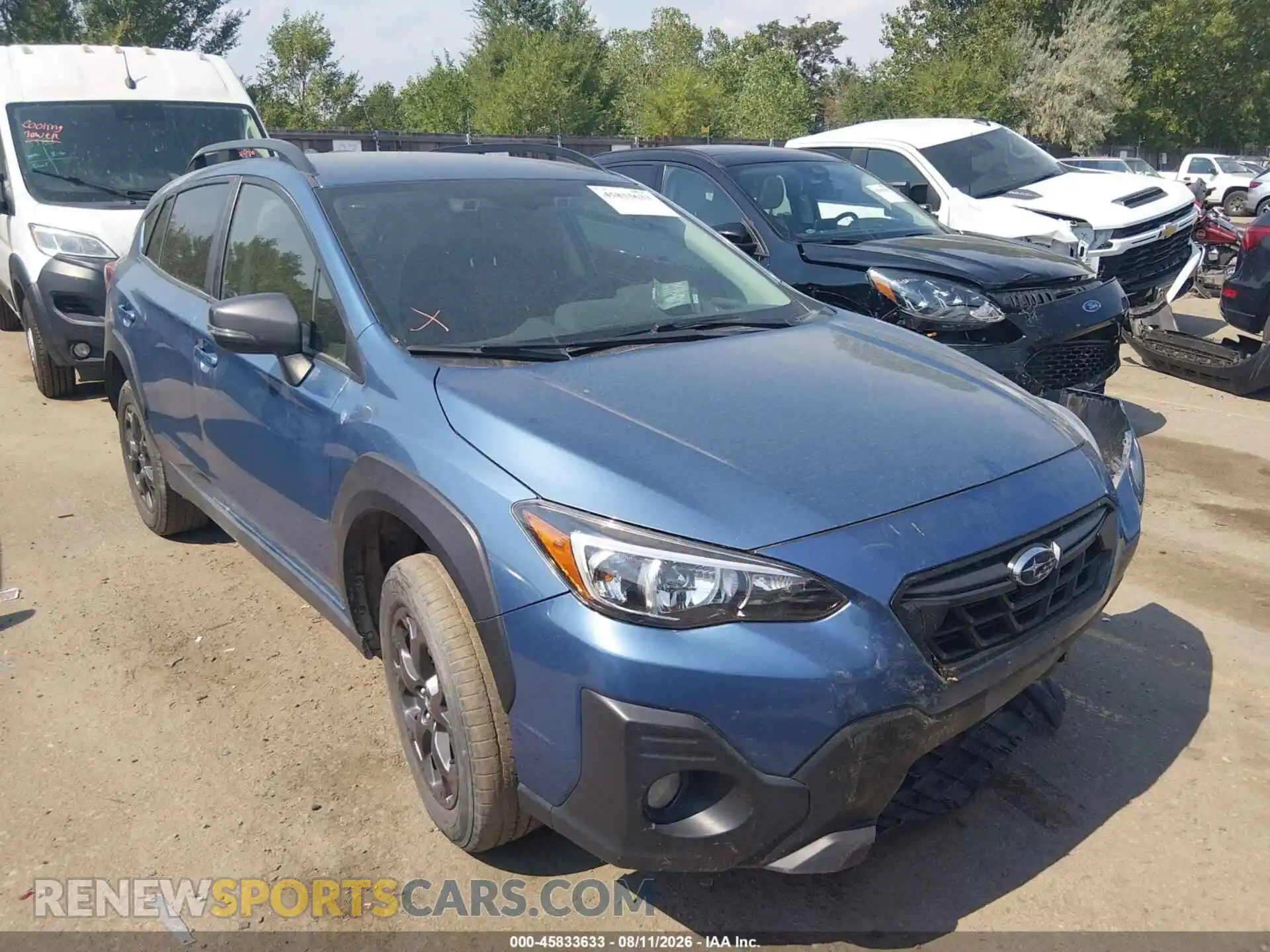 1 Photograph of a damaged car JF2GTHRC6MH397708 SUBARU CROSSTREK 2021