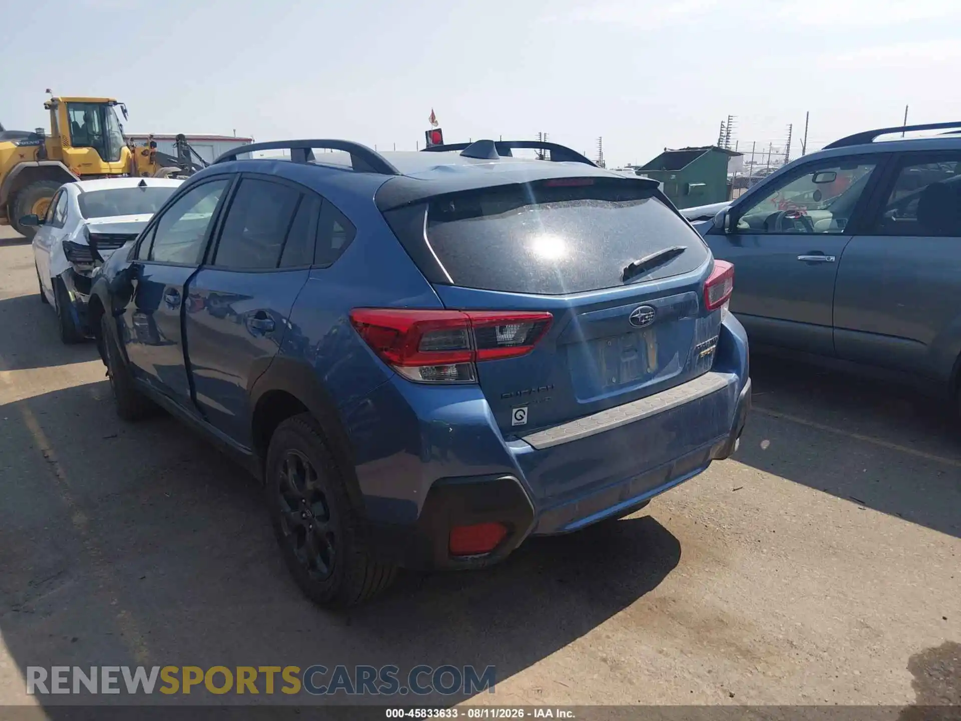 3 Photograph of a damaged car JF2GTHRC6MH397708 SUBARU CROSSTREK 2021