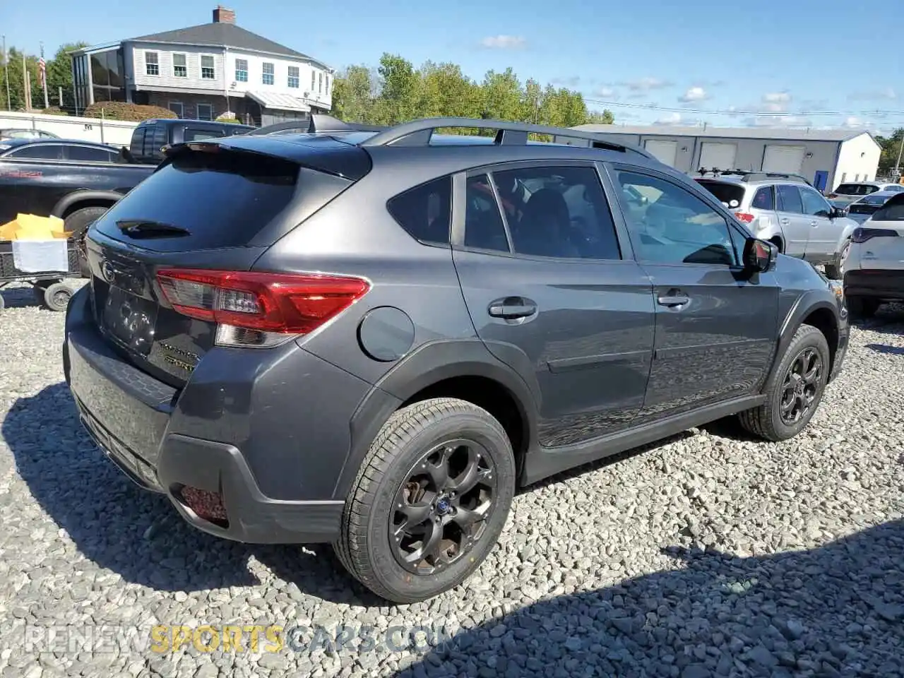 3 Photograph of a damaged car JF2GTHRC8MH216334 SUBARU CROSSTREK 2021