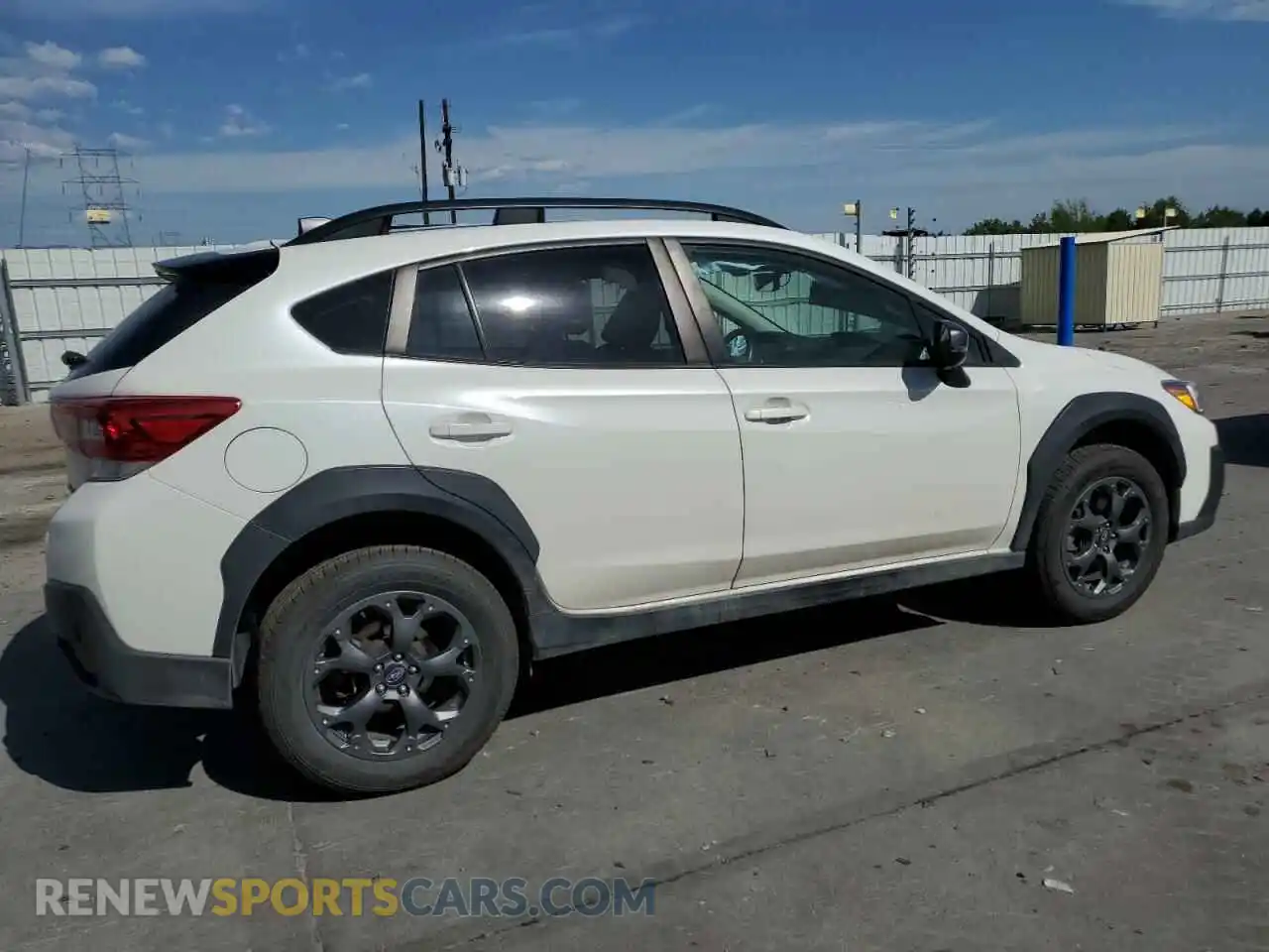 3 Photograph of a damaged car JF2GTHRC8MH256428 SUBARU CROSSTREK 2021