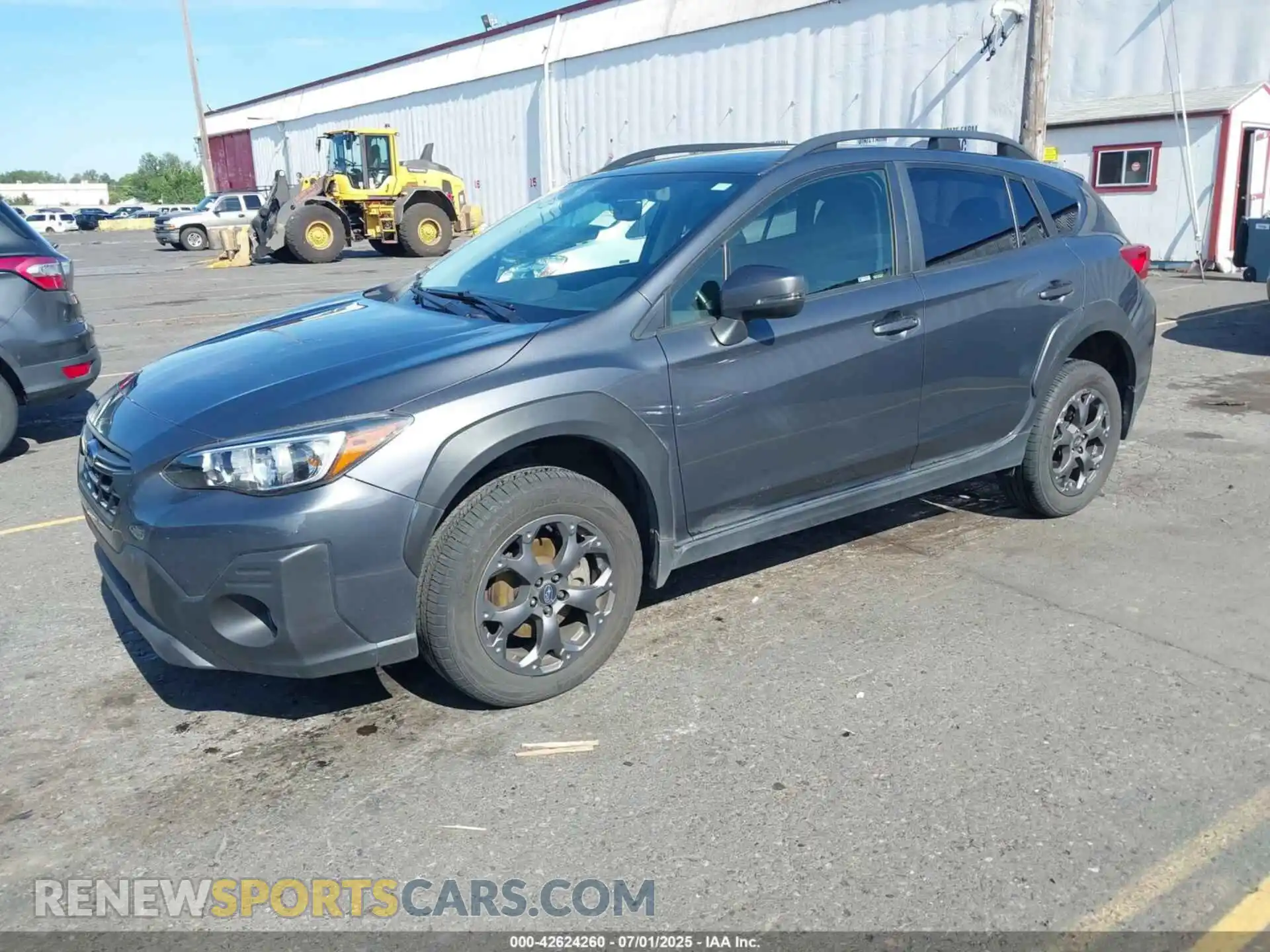 2 Photograph of a damaged car JF2GTHRC8MH357081 SUBARU CROSSTREK 2021