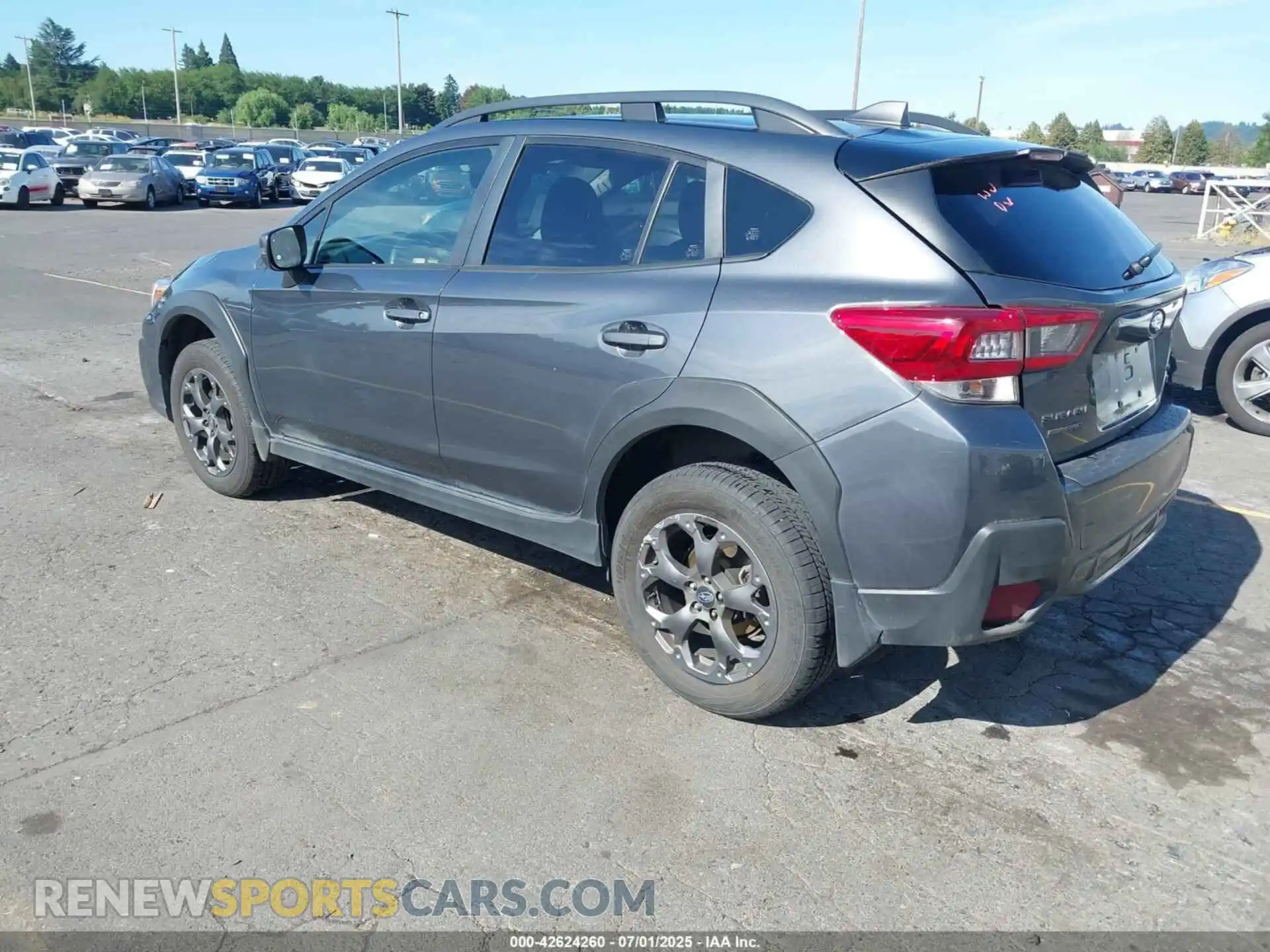 3 Photograph of a damaged car JF2GTHRC8MH357081 SUBARU CROSSTREK 2021