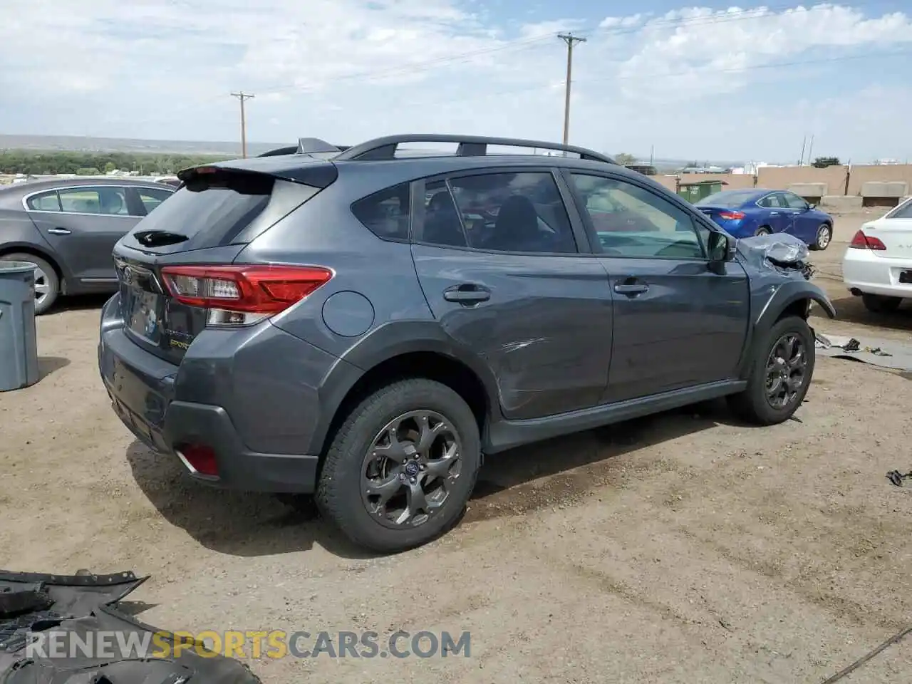 3 Photograph of a damaged car JF2GTHRC9MH250900 SUBARU CROSSTREK 2021