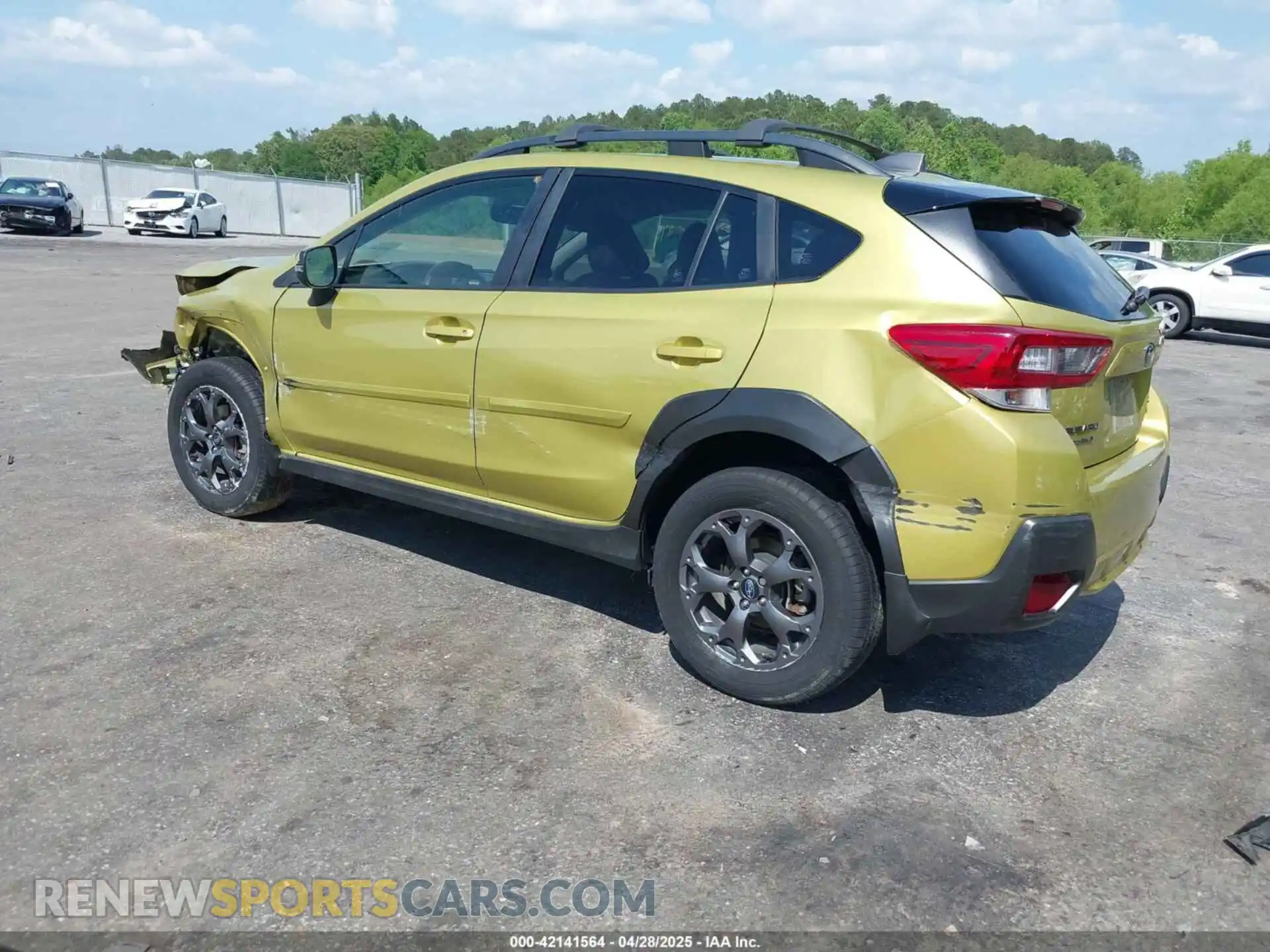 3 Photograph of a damaged car JF2GTHRC9MH658829 SUBARU CROSSTREK 2021