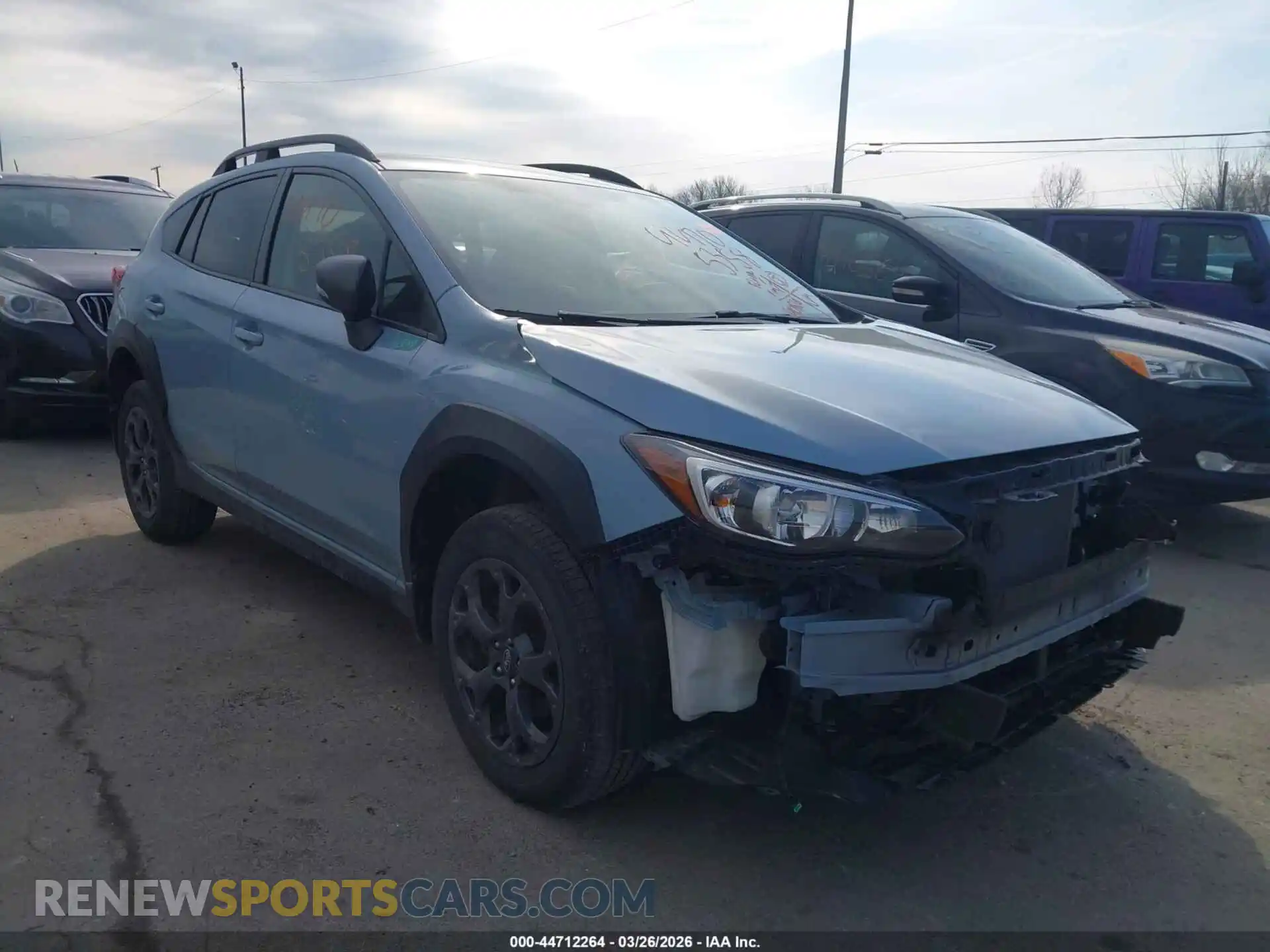 1 Photograph of a damaged car JF2GTHRC9MH659477 SUBARU CROSSTREK 2021