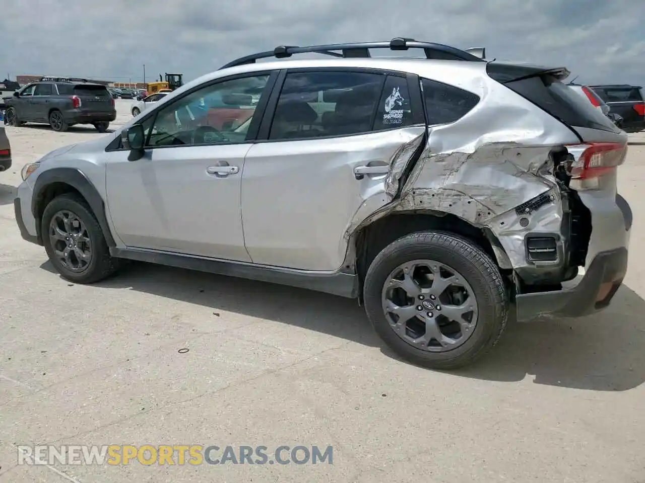 2 Photograph of a damaged car JF2GTHRCXMH222443 SUBARU CROSSTREK 2021