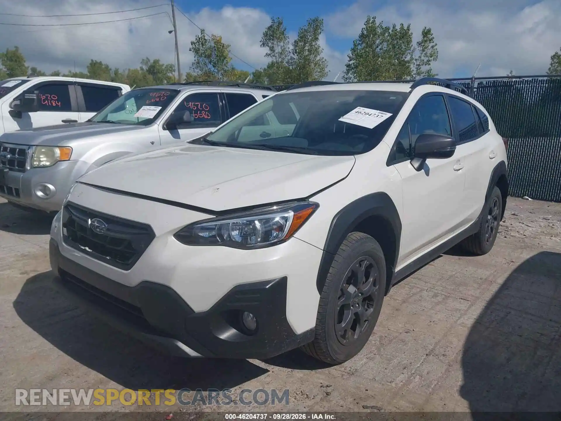 2 Photograph of a damaged car JF2GTHRCXMH241218 SUBARU CROSSTREK 2021