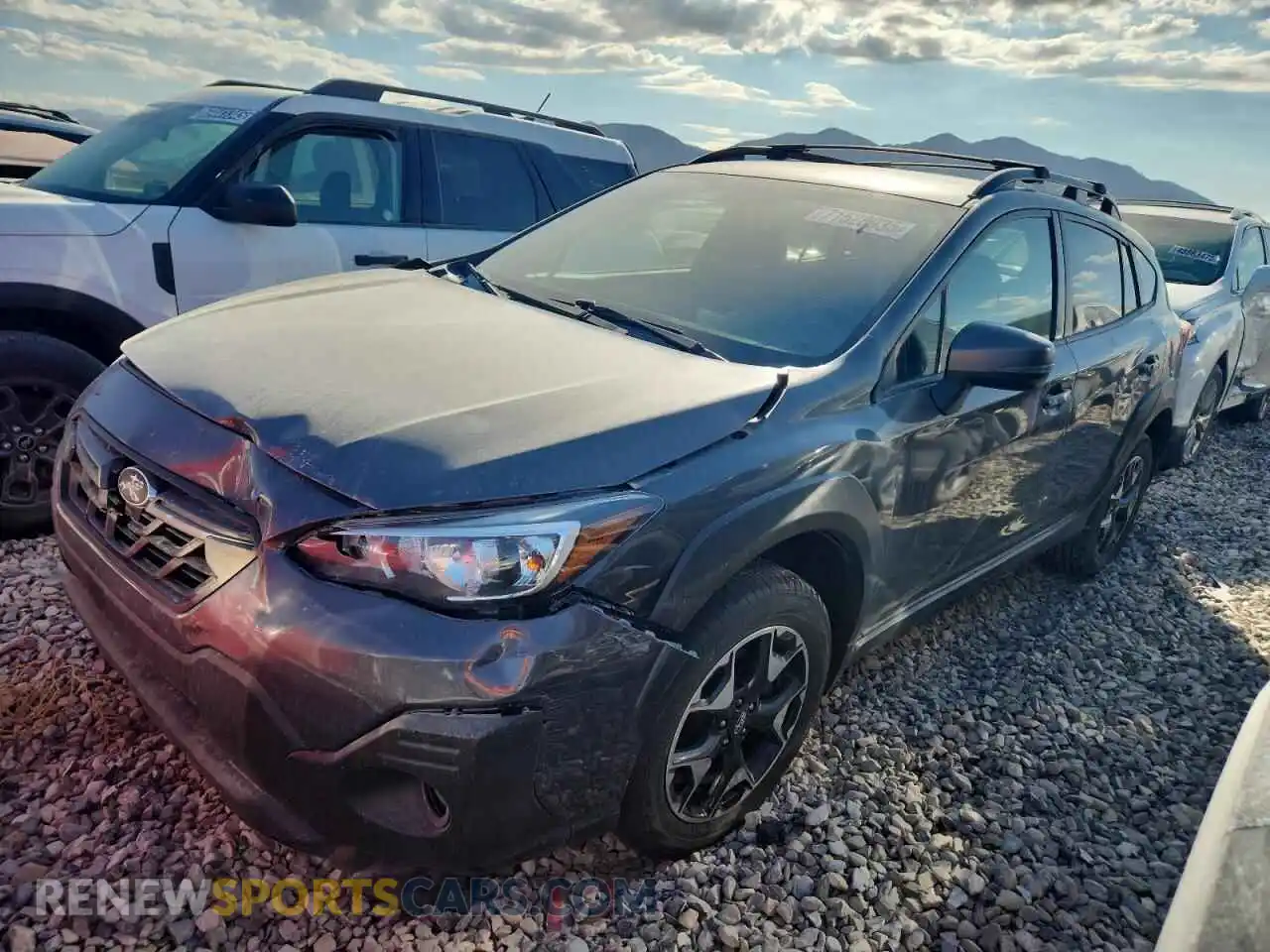 1 Photograph of a damaged car JF2GTHRCXMH379244 SUBARU CROSSTREK 2021